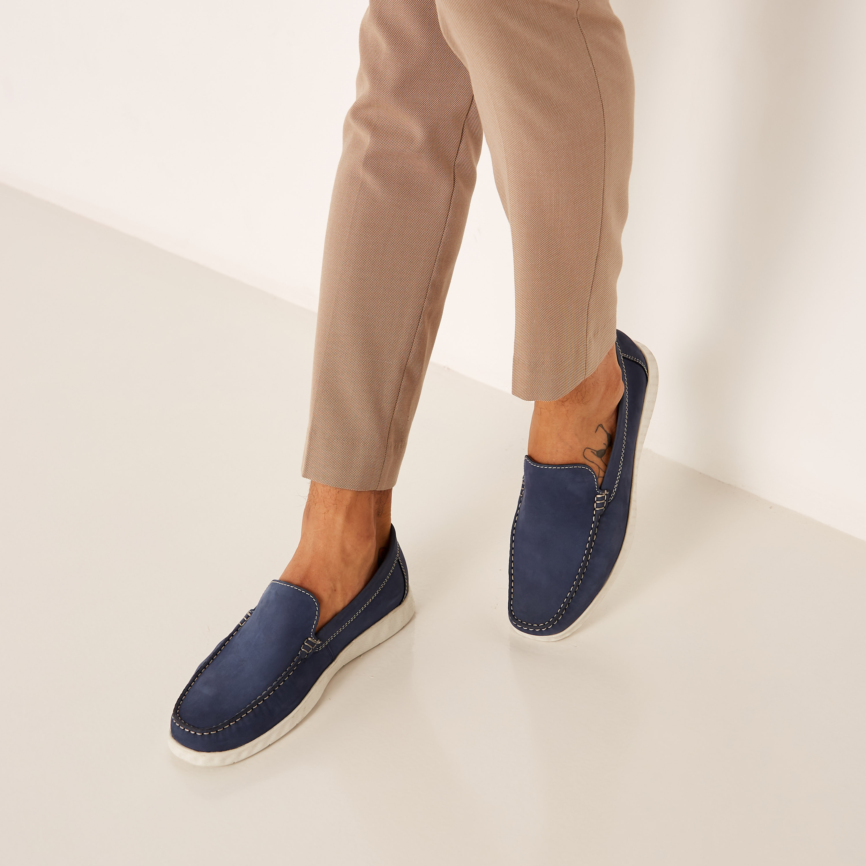 Mens slip outlet on loafers