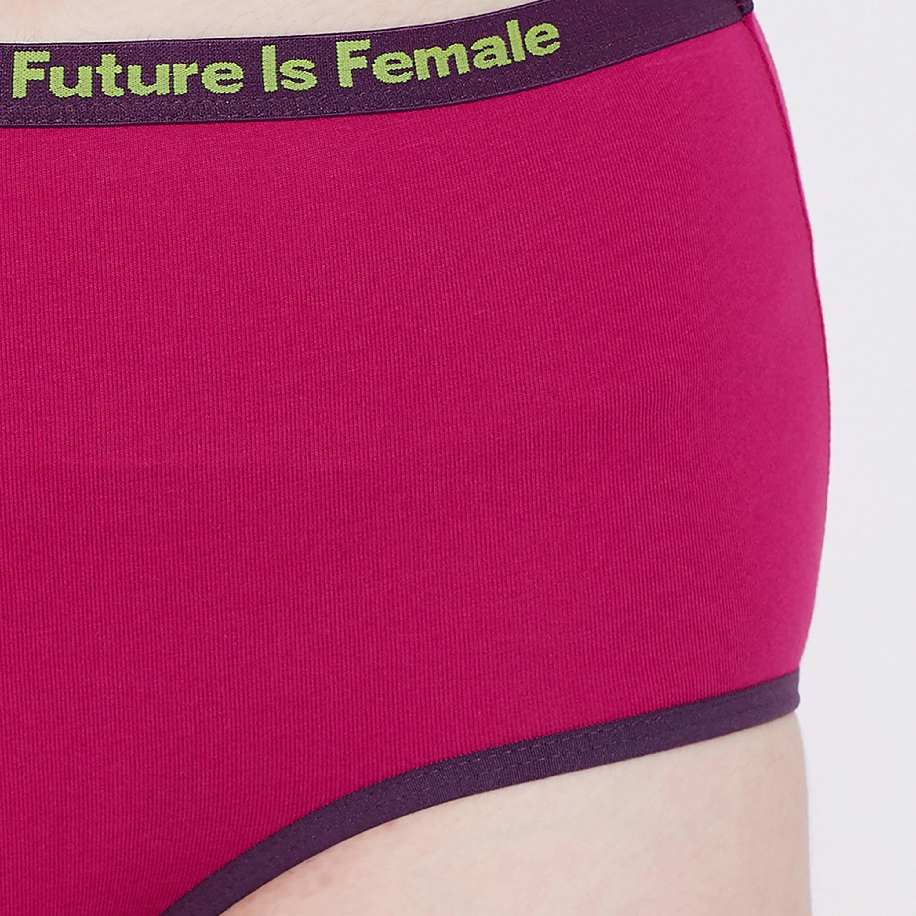 Clovia Cotton High Waist Women's Hipster Panty with Printed Waistband-women-clothing-lingerie-panties-image-10