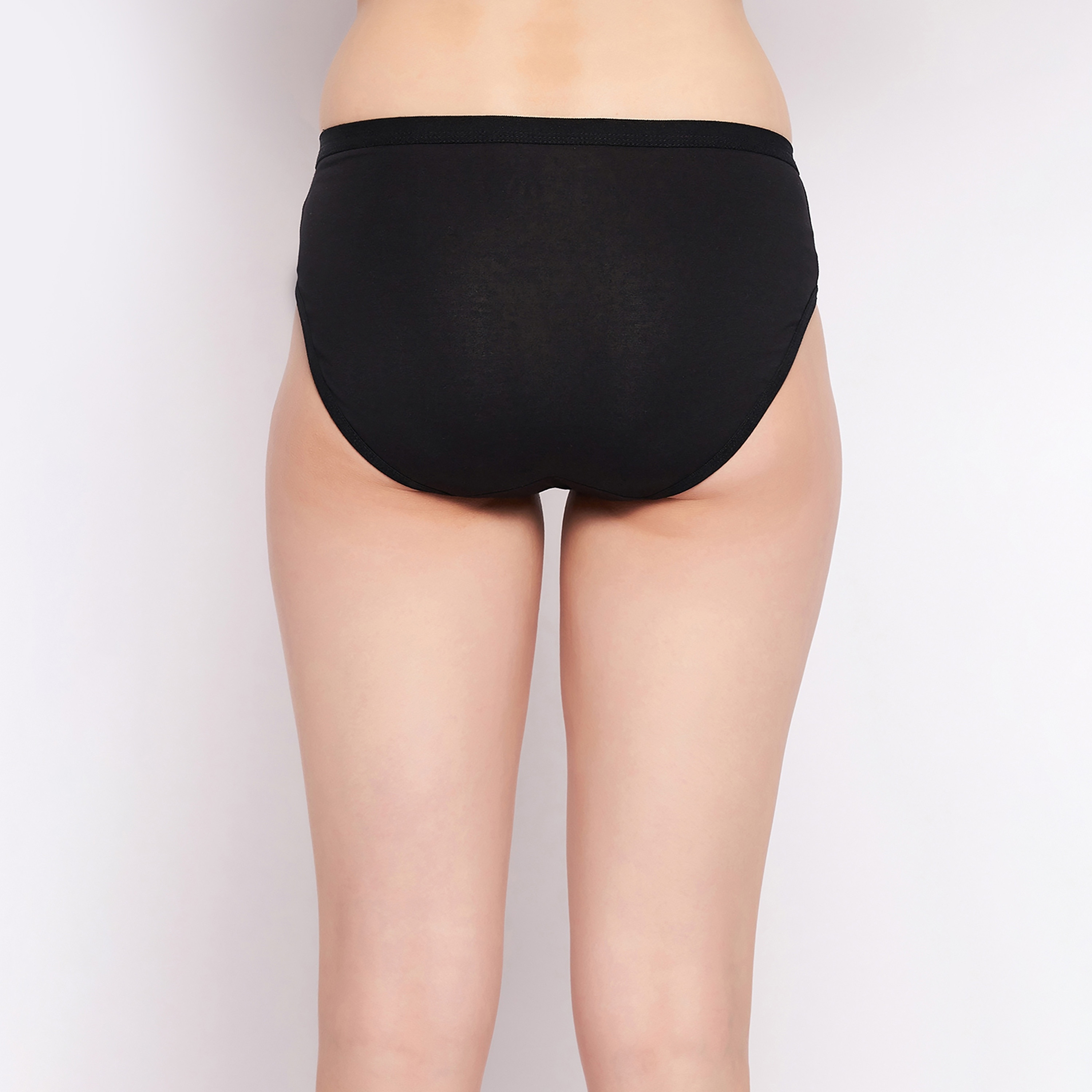 سروال داخلي هيبستر نسائي بخصر متوسط من كلوفيا - قطن-women-clothing-lingerie-panties-image-4