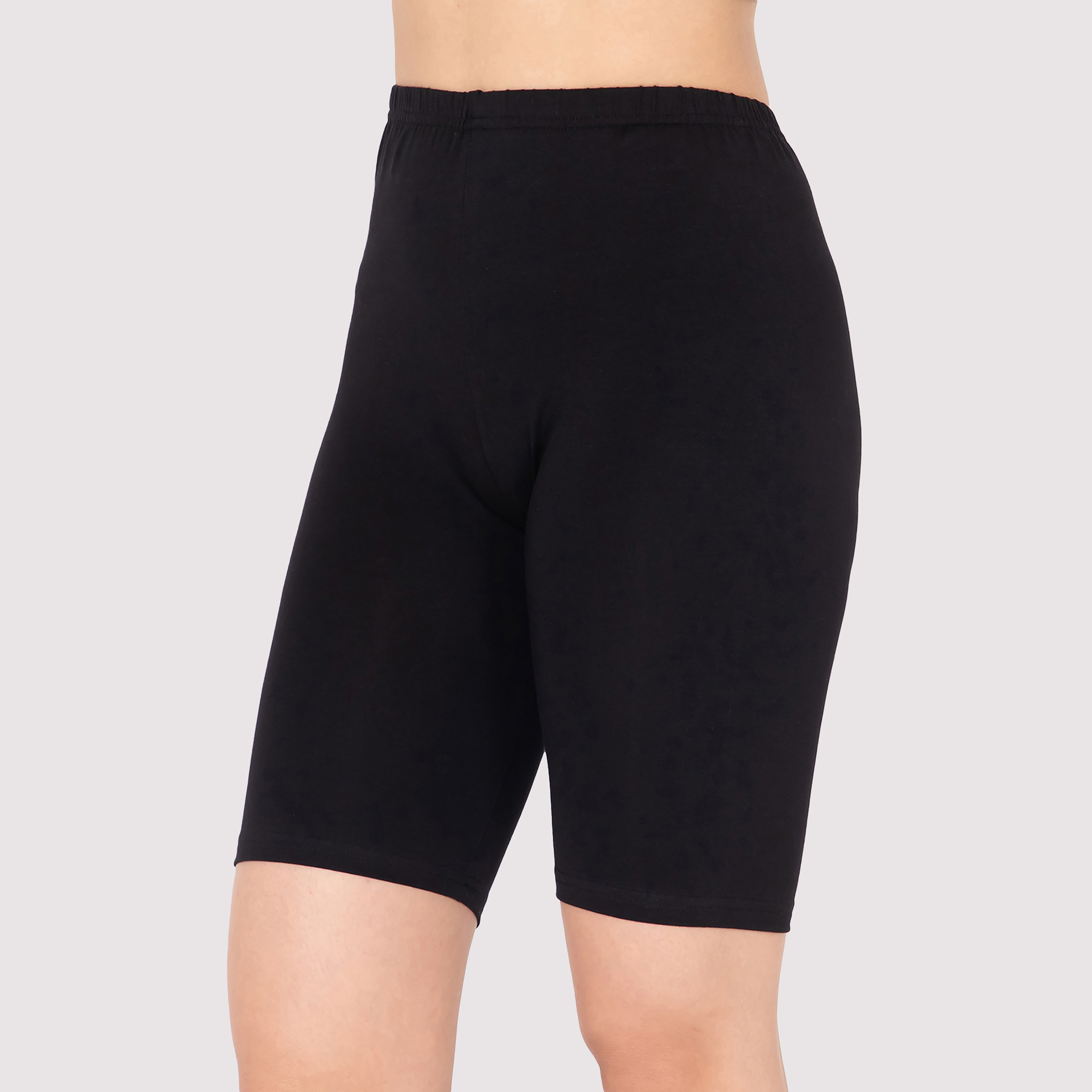 Clovia Mid-Waist Snug Fit Women's Cycling Shorts  - Cotton-women-clothing-lingerie-panties-image-2