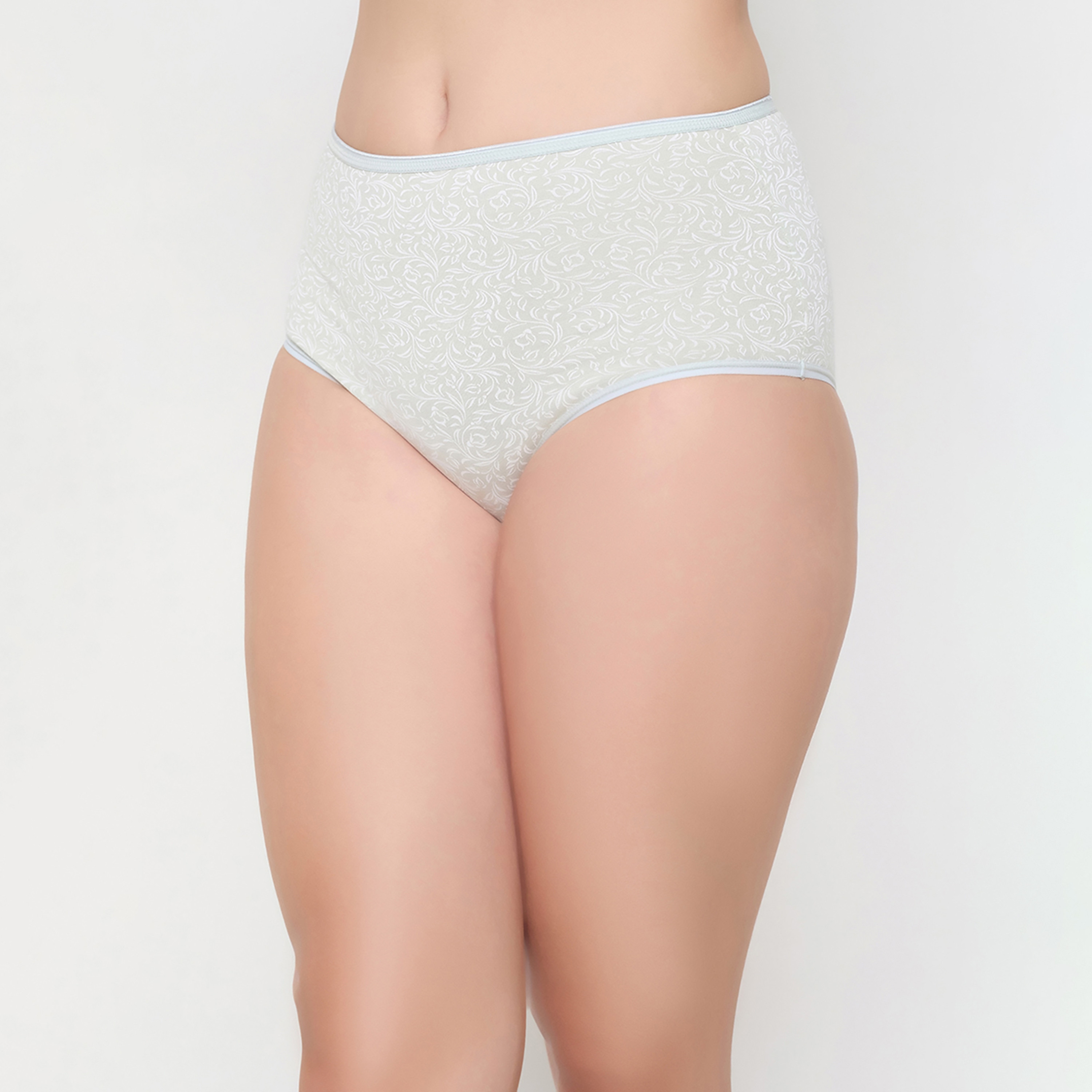مجموعة من 3 سراويل داخلية هيبستر نسائية عالية الخصر من كلوفيا - قطن-women-clothing-lingerie-panties-image-4