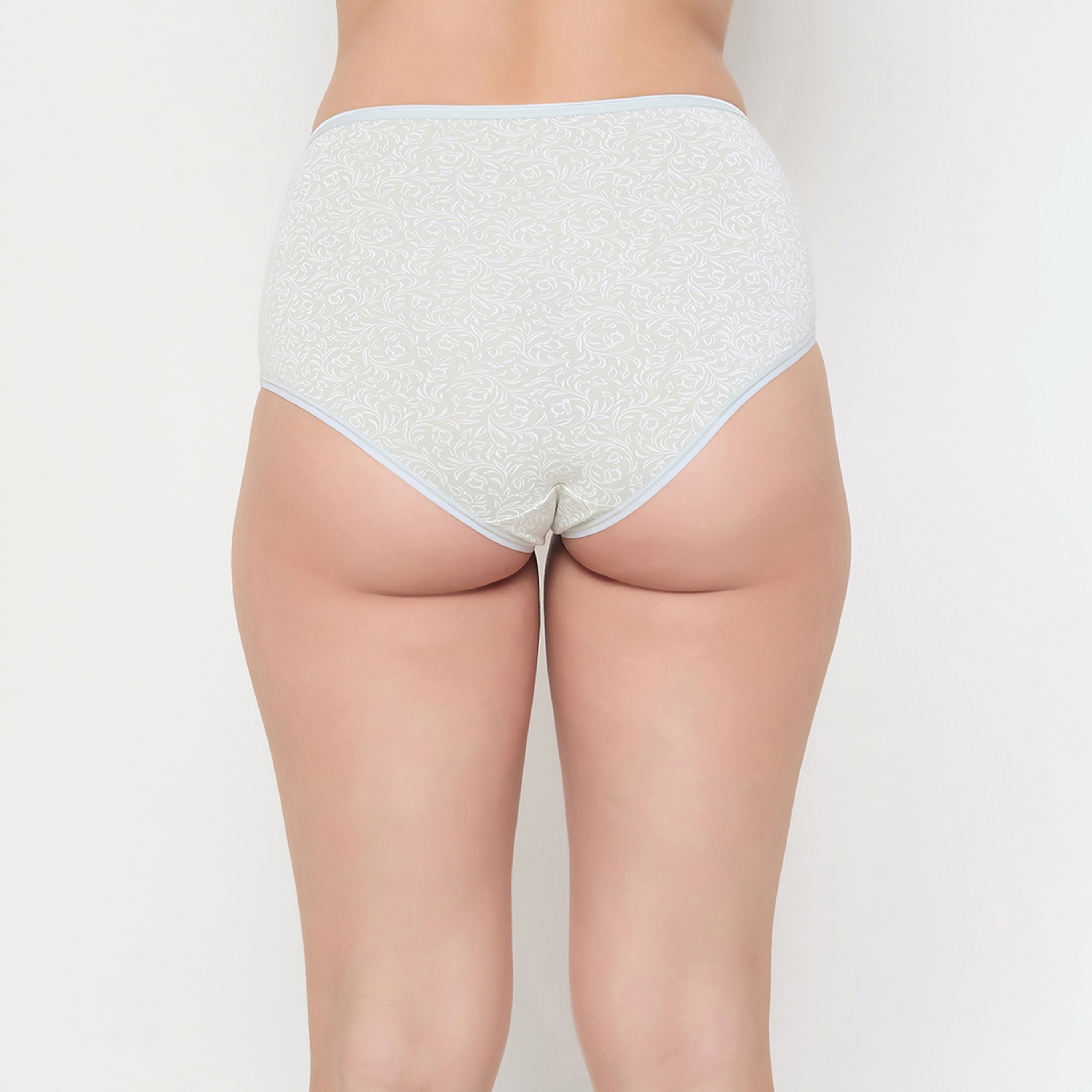 مجموعة من 3 سراويل داخلية هيبستر نسائية عالية الخصر من كلوفيا - قطن-women-clothing-lingerie-panties-image-5