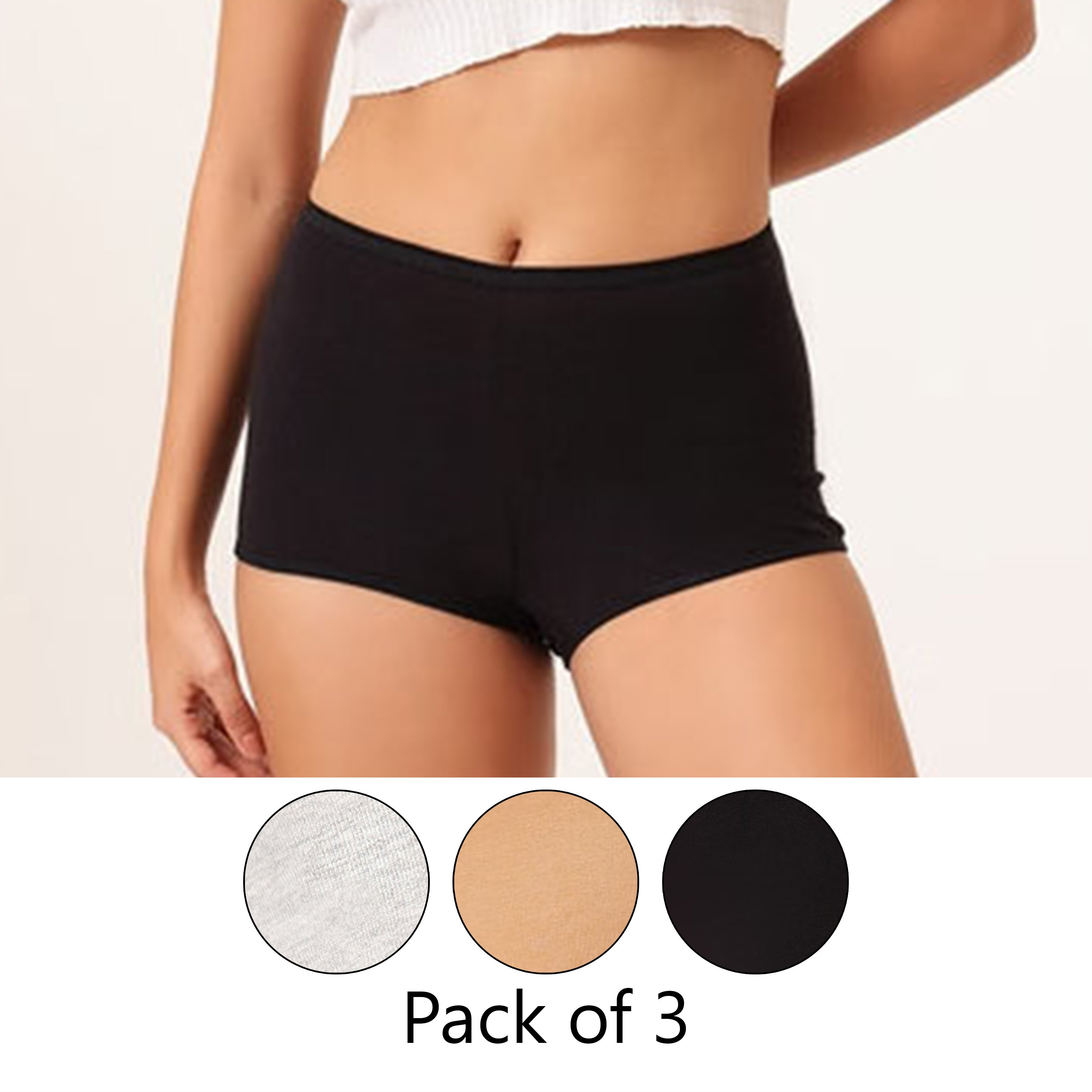 Looking for the perfect blend of style and comfort in women's underwear? Our extensive collection offers everything from trendy and stylish briefs to comfortable and high-quality panties. Choose from a variety of designs including lace panties, cotton panties, thong panties, bikini panties, boyshort panties, and hipster panties. For special occasions, our sexy lingerie, lingerie for brides, and designer briefs add a touch of elegance and allure. Expecting mothers can find solace in our maternity panties, designed with extra comfort in mind. Embrace your femininity with our diverse range of underwear options, tailored to fit every woman's needs and preferences.-women-clothing-lingerie-panties-image-1