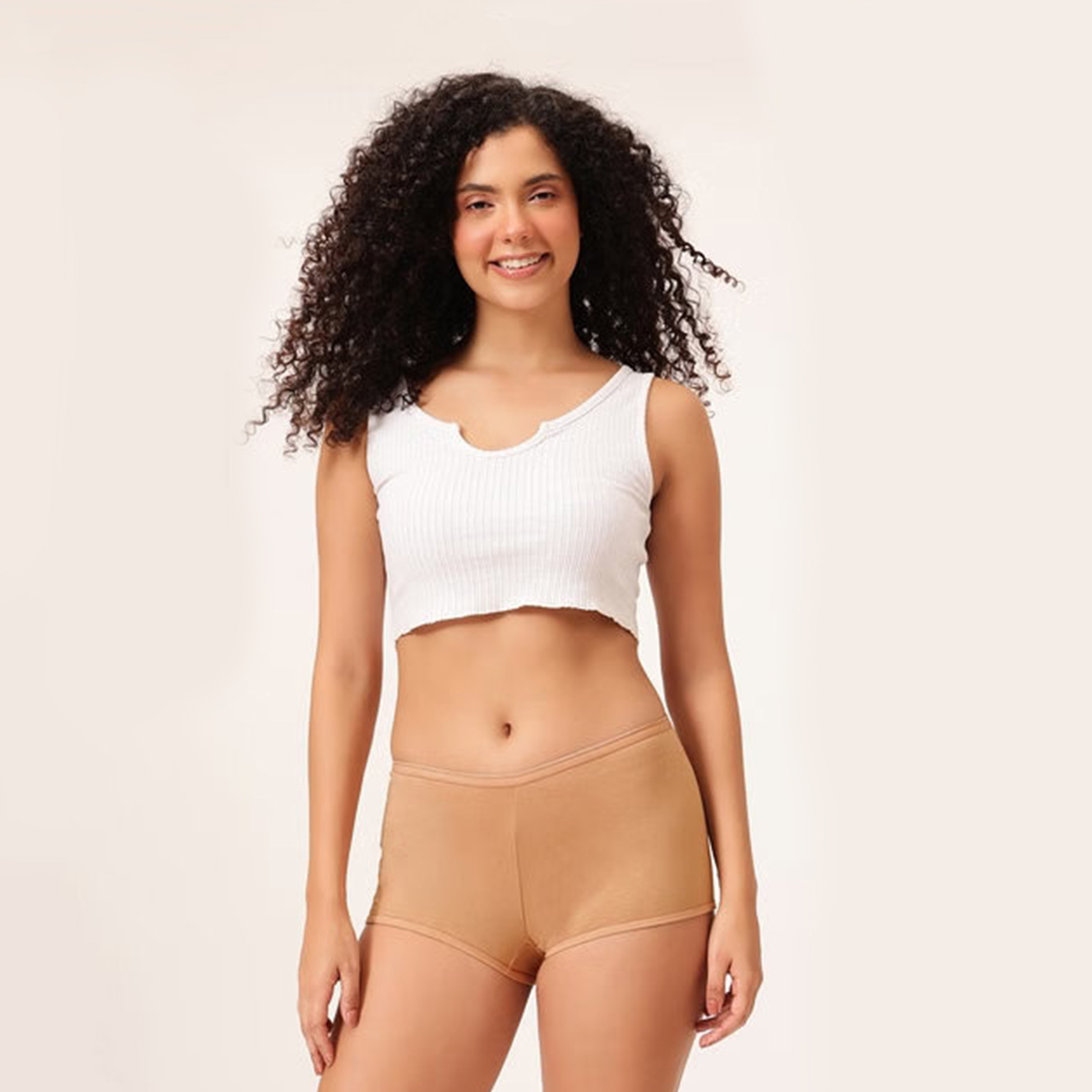 Looking for the perfect blend of style and comfort in women's underwear? Our extensive collection offers everything from trendy and stylish briefs to comfortable and high-quality panties. Choose from a variety of designs including lace panties, cotton panties, thong panties, bikini panties, boyshort panties, and hipster panties. For special occasions, our sexy lingerie, lingerie for brides, and designer briefs add a touch of elegance and allure. Expecting mothers can find solace in our maternity panties, designed with extra comfort in mind. Embrace your femininity with our diverse range of underwear options, tailored to fit every woman's needs and preferences.-women-clothing-lingerie-panties-image-2