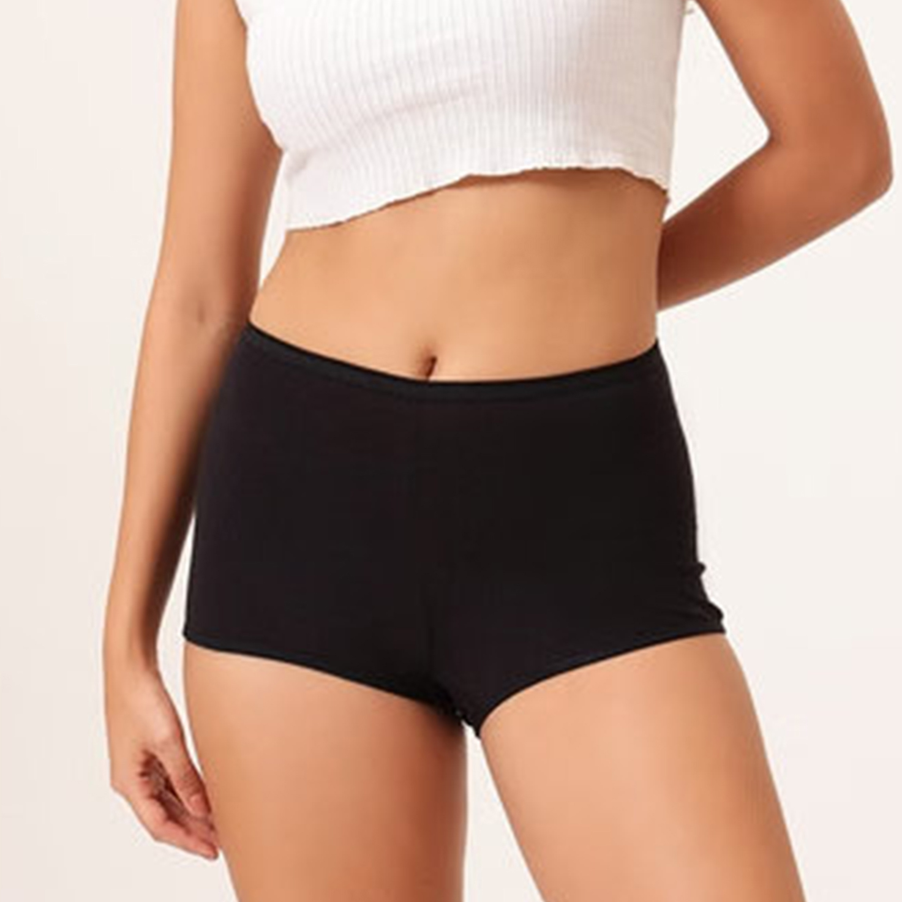 Looking for the perfect blend of style and comfort in women's underwear? Our extensive collection offers everything from trendy and stylish briefs to comfortable and high-quality panties. Choose from a variety of designs including lace panties, cotton panties, thong panties, bikini panties, boyshort panties, and hipster panties. For special occasions, our sexy lingerie, lingerie for brides, and designer briefs add a touch of elegance and allure. Expecting mothers can find solace in our maternity panties, designed with extra comfort in mind. Embrace your femininity with our diverse range of underwear options, tailored to fit every woman's needs and preferences.-women-clothing-lingerie-panties-image-4