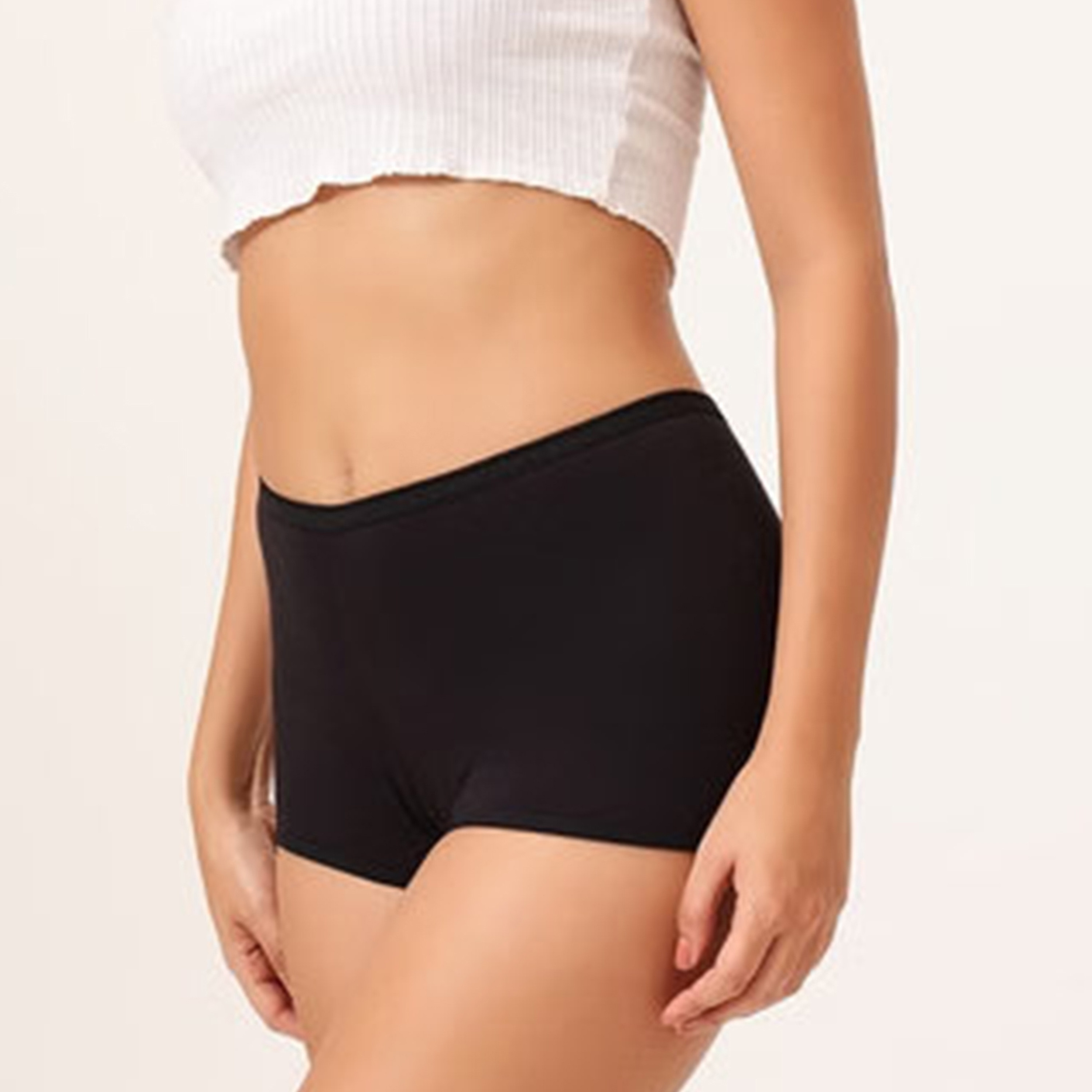 Looking for the perfect blend of style and comfort in women's underwear? Our extensive collection offers everything from trendy and stylish briefs to comfortable and high-quality panties. Choose from a variety of designs including lace panties, cotton panties, thong panties, bikini panties, boyshort panties, and hipster panties. For special occasions, our sexy lingerie, lingerie for brides, and designer briefs add a touch of elegance and allure. Expecting mothers can find solace in our maternity panties, designed with extra comfort in mind. Embrace your femininity with our diverse range of underwear options, tailored to fit every woman's needs and preferences.-women-clothing-lingerie-panties-image-6