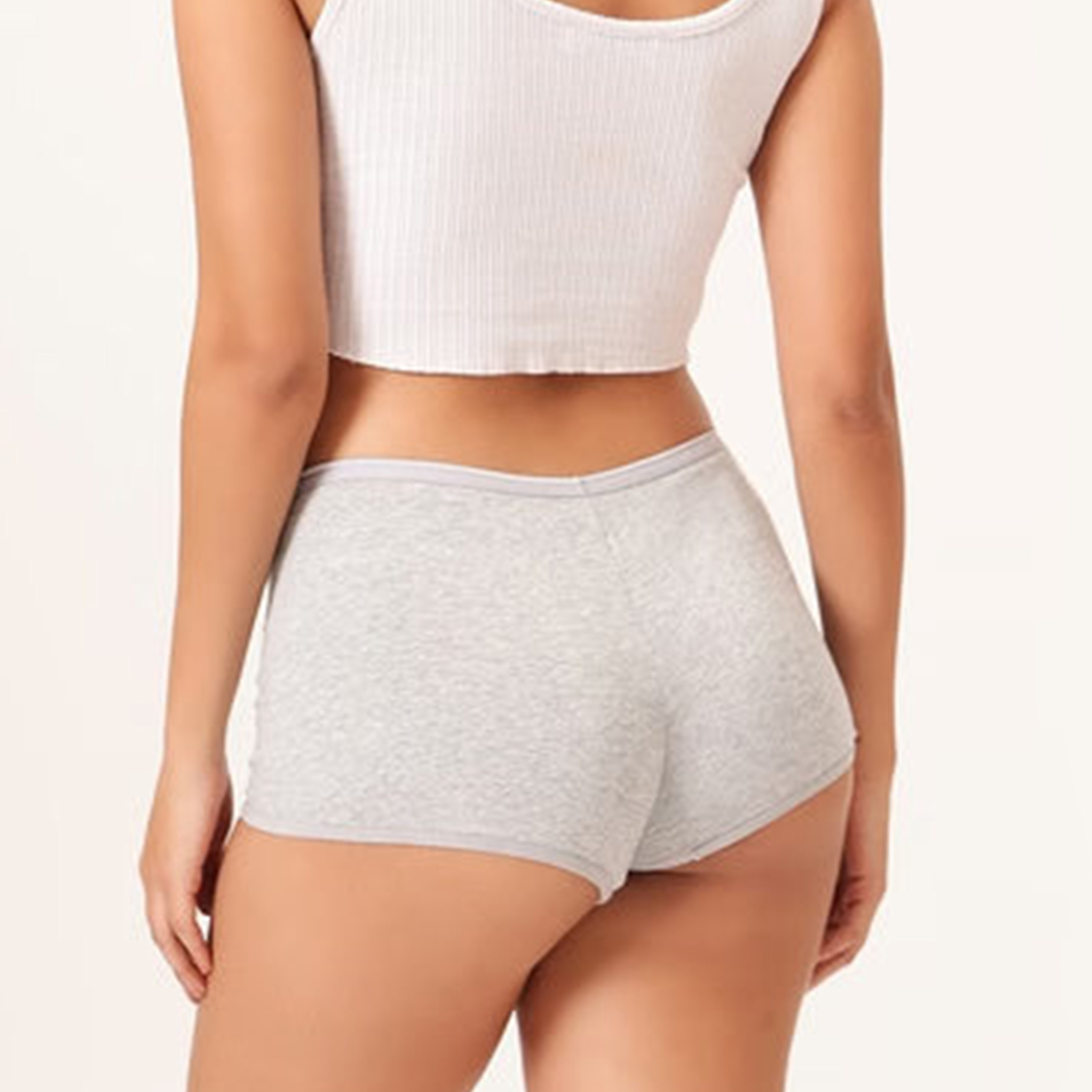Looking for the perfect blend of style and comfort in women's underwear? Our extensive collection offers everything from trendy and stylish briefs to comfortable and high-quality panties. Choose from a variety of designs including lace panties, cotton panties, thong panties, bikini panties, boyshort panties, and hipster panties. For special occasions, our sexy lingerie, lingerie for brides, and designer briefs add a touch of elegance and allure. Expecting mothers can find solace in our maternity panties, designed with extra comfort in mind. Embrace your femininity with our diverse range of underwear options, tailored to fit every woman's needs and preferences.-women-clothing-lingerie-panties-image-7