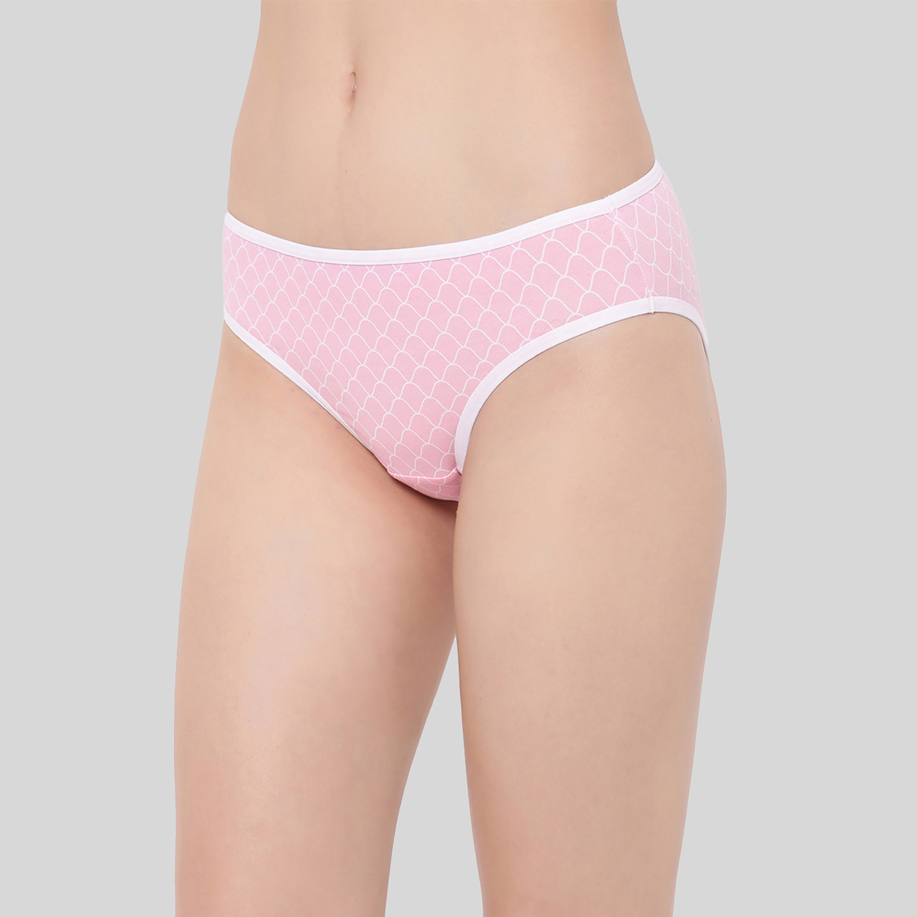 Clovia Pack of 3 Low Waist Printed Women's Bikini Panties - Cotton-women-clothing-lingerie-panties-image-4