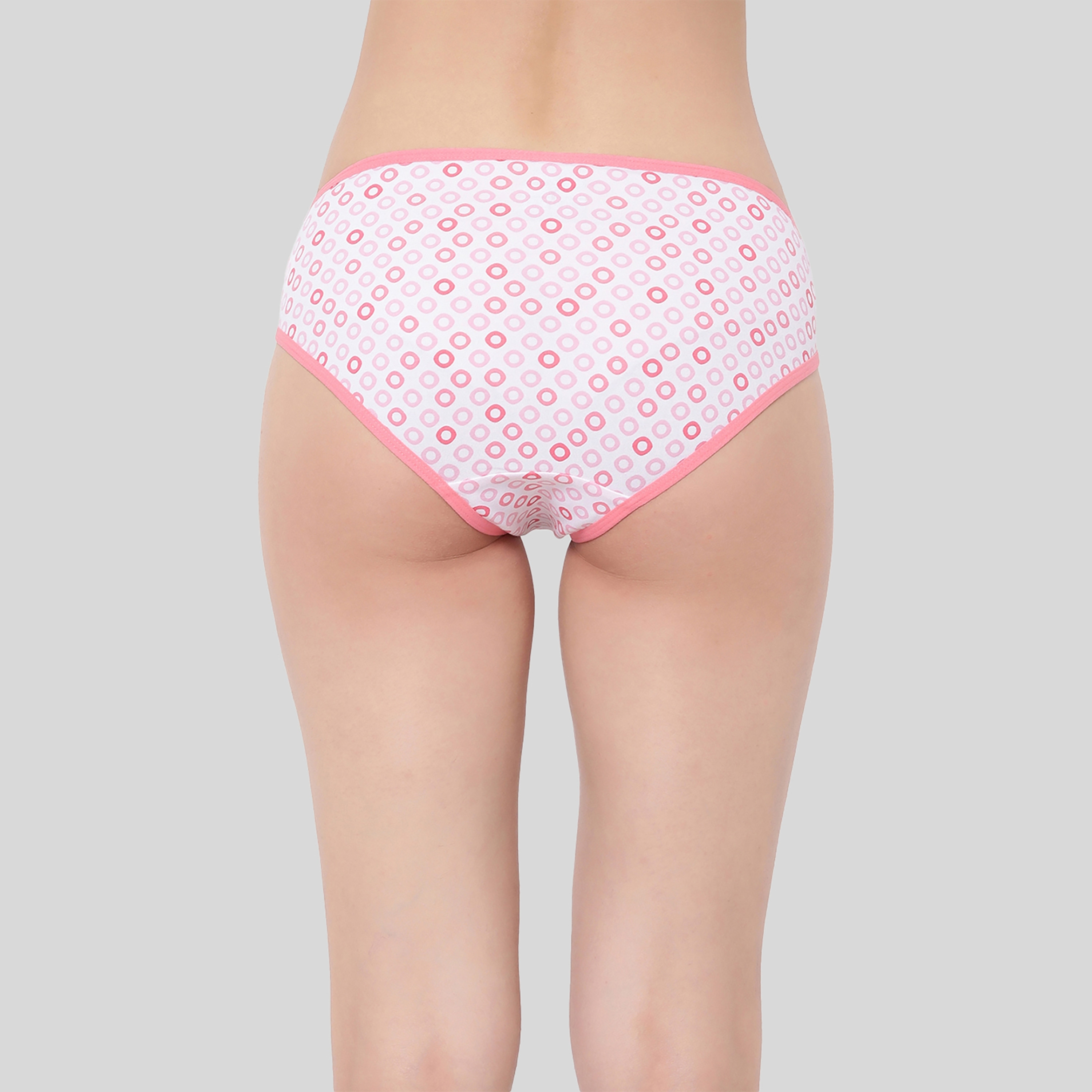 Clovia Pack of 3 Low Waist Printed Women's Bikini Panties - Cotton-women-clothing-lingerie-panties-image-5
