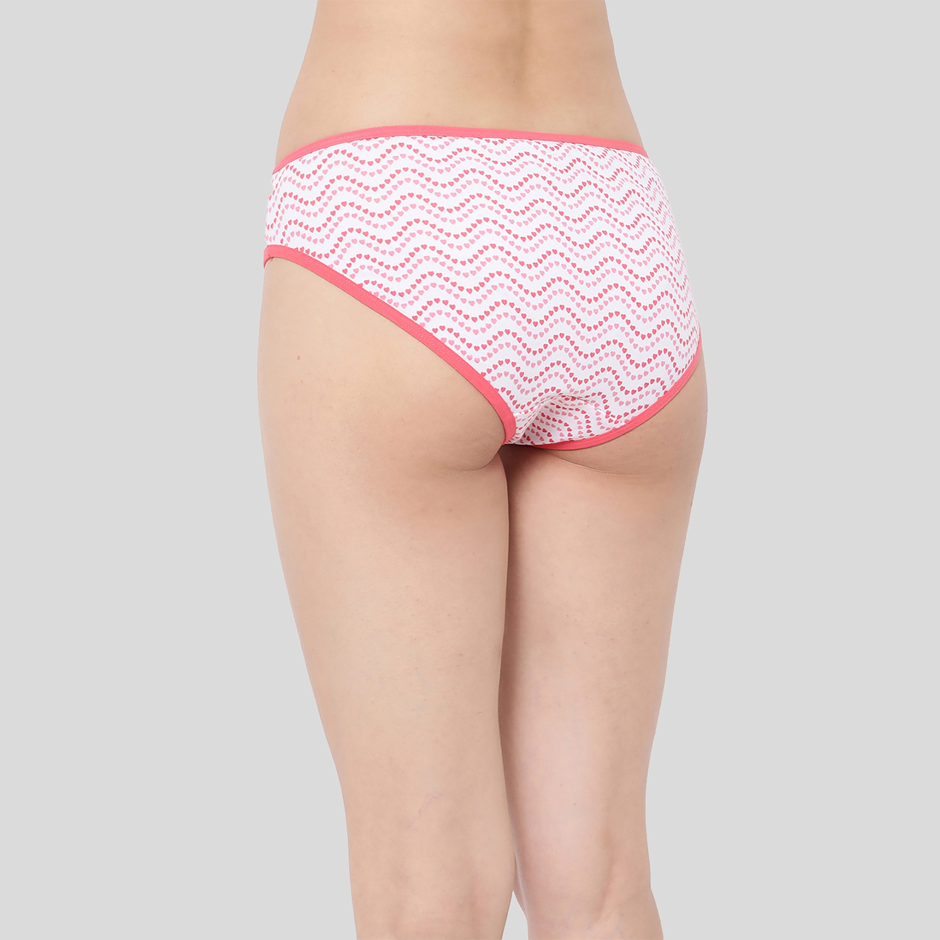 Clovia Pack of 3 Low Waist Printed Women's Bikini Panties - Cotton-women-clothing-lingerie-panties-image-6