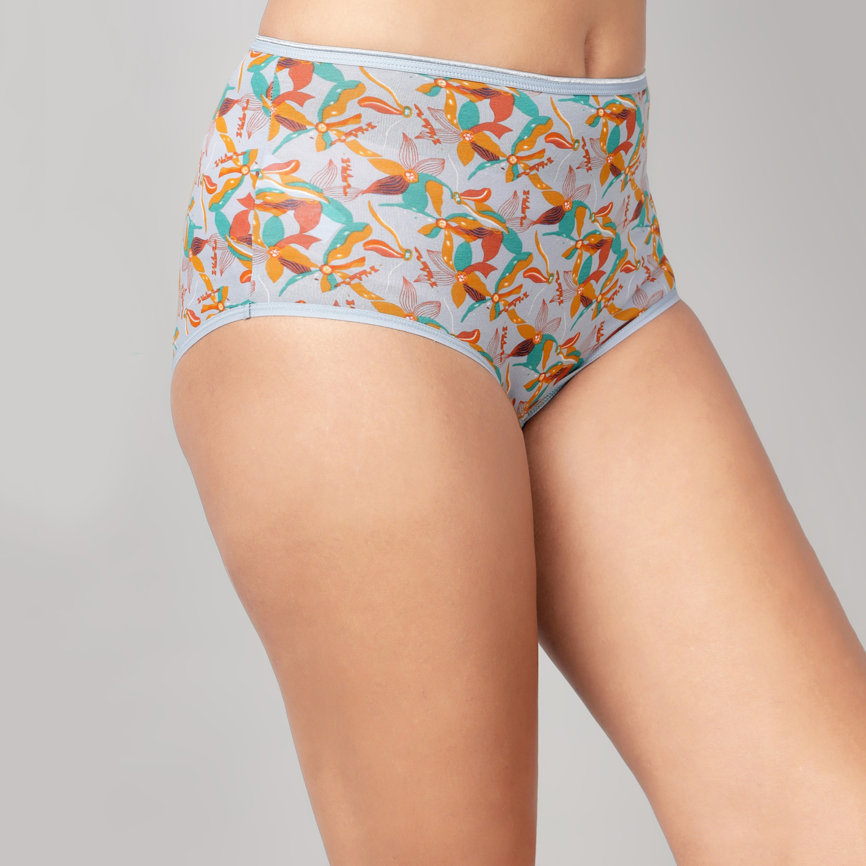 Clovia Pack of 3 High Waist Women's Hipster Panties - Cotton-women-clothing-lingerie-panties-image-4