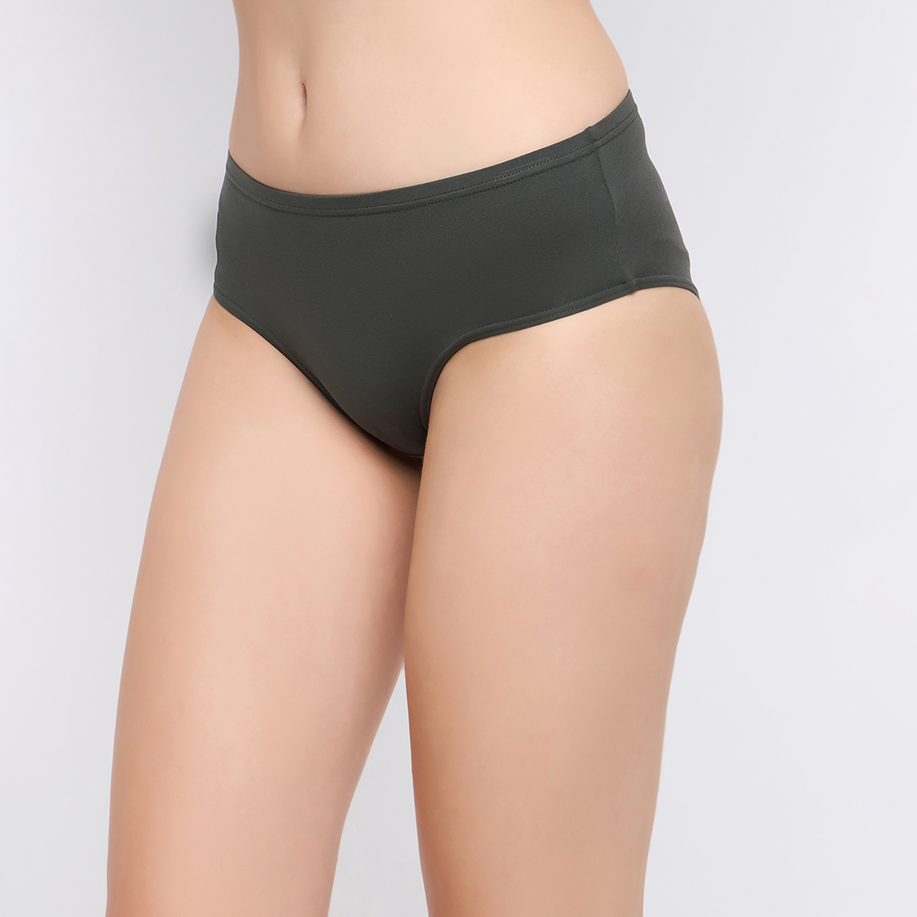 مجموعة من 3 سراويل داخلية نسائية مرنة متوسطة الخصر من كلوفيا - قطن-women-clothing-lingerie-panties-image-3