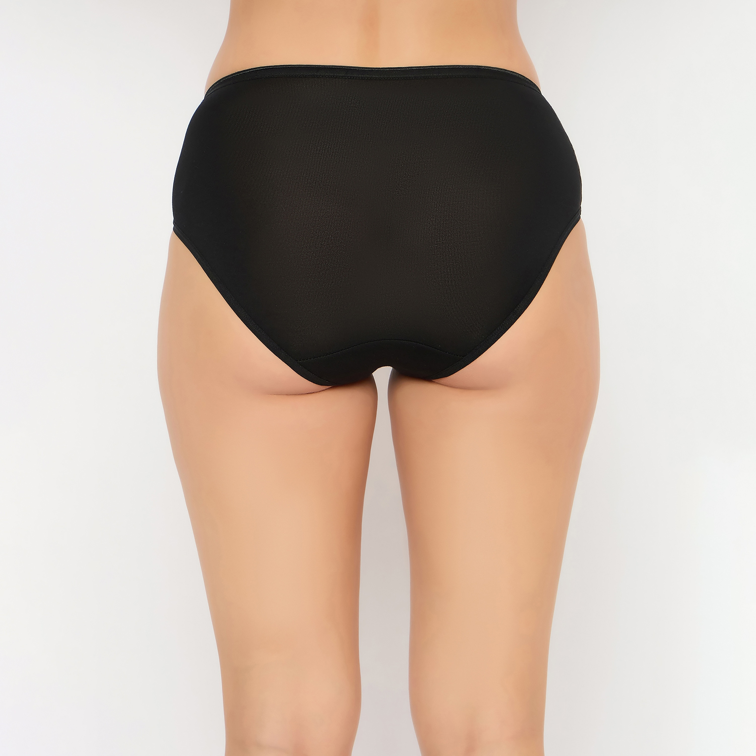 مجموعة من 3 سراويل داخلية هيبستر نسائية متوسطة الخصر من كلوفيا - مودال-women-clothing-lingerie-panties-image-5