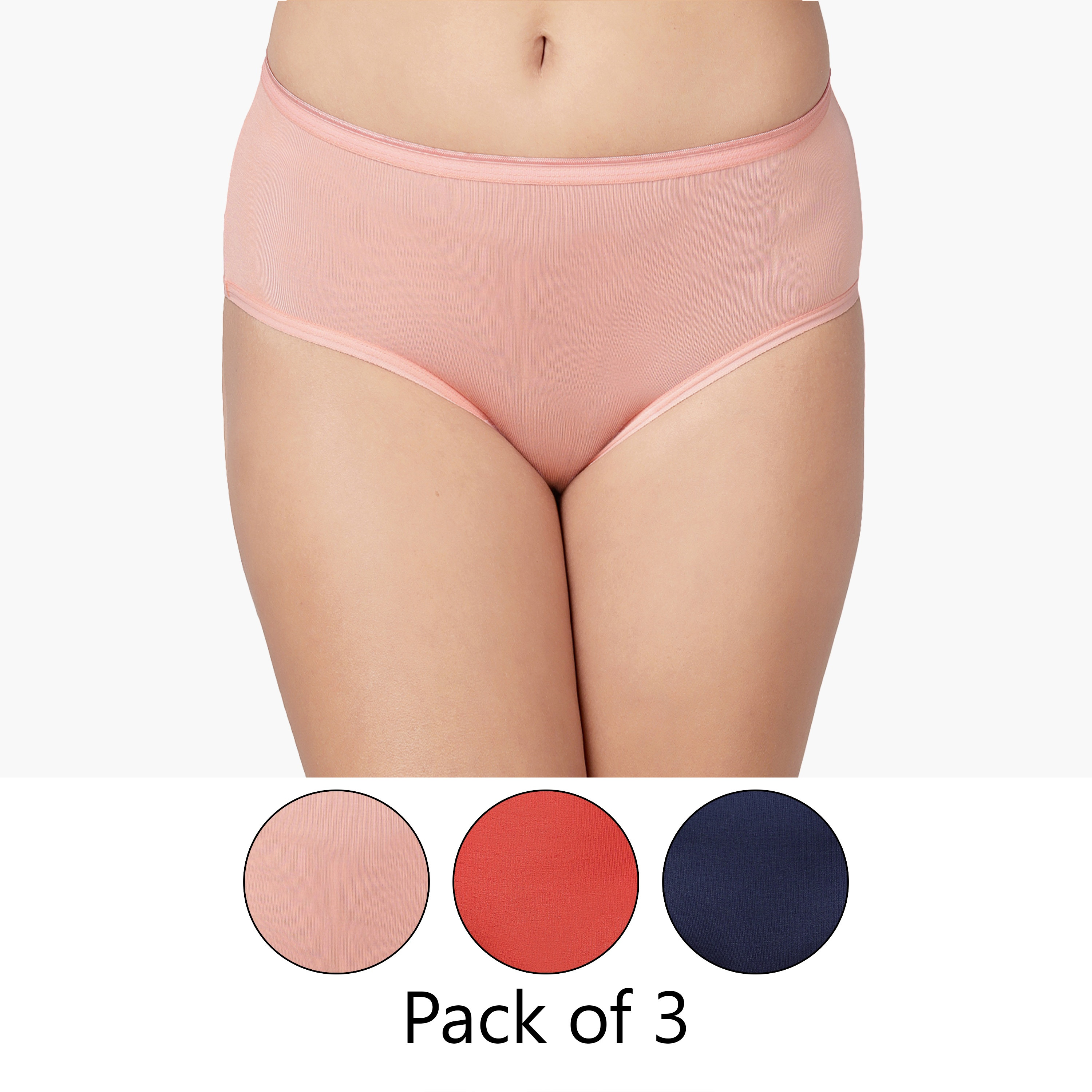 Looking for the perfect blend of style and comfort in women's underwear? Our extensive collection offers everything from trendy and stylish briefs to comfortable and high-quality panties. Choose from a variety of designs including lace panties, cotton panties, thong panties, bikini panties, boyshort panties, and hipster panties. For special occasions, our sexy lingerie, lingerie for brides, and designer briefs add a touch of elegance and allure. Expecting mothers can find solace in our maternity panties, designed with extra comfort in mind. Embrace your femininity with our diverse range of underwear options, tailored to fit every woman's needs and preferences.-women-clothing-lingerie-panties-image-1