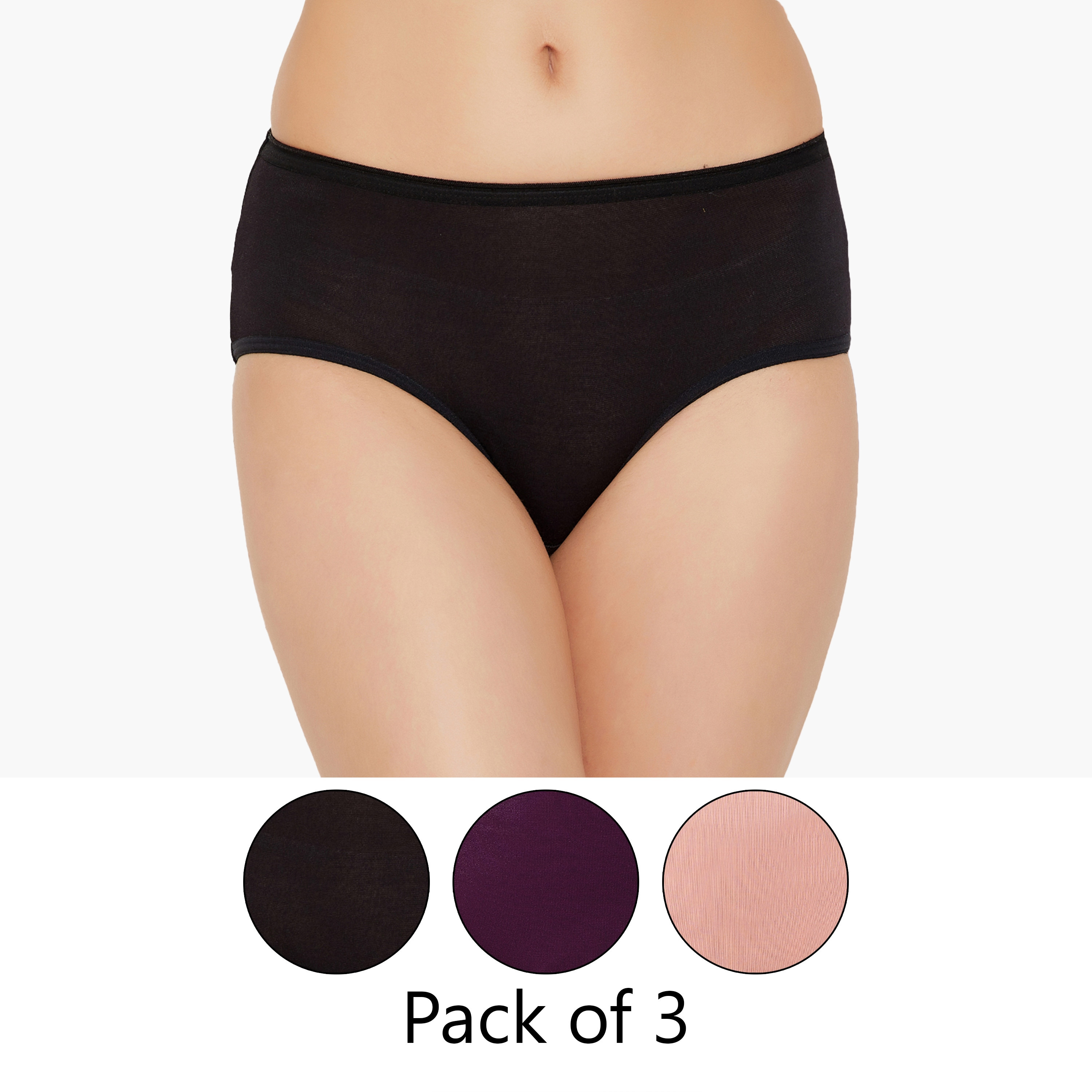 Looking for the perfect blend of style and comfort in women's underwear? Our extensive collection offers everything from trendy and stylish briefs to comfortable and high-quality panties. Choose from a variety of designs including lace panties, cotton panties, thong panties, bikini panties, boyshort panties, and hipster panties. For special occasions, our sexy lingerie, lingerie for brides, and designer briefs add a touch of elegance and allure. Expecting mothers can find solace in our maternity panties, designed with extra comfort in mind. Embrace your femininity with our diverse range of underwear options, tailored to fit every woman's needs and preferences.-women-clothing-lingerie-panties-image-1