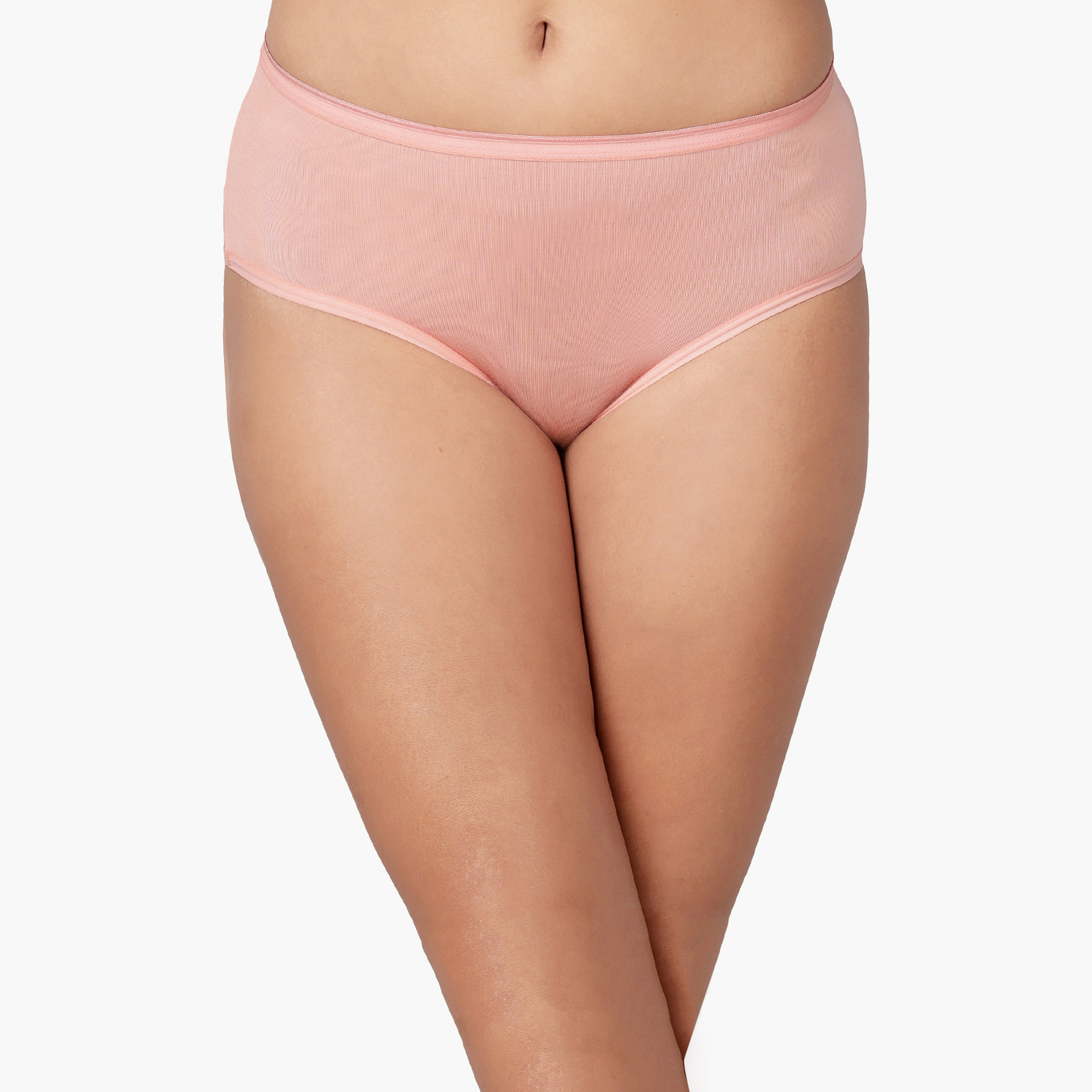 Looking for the perfect blend of style and comfort in women's underwear? Our extensive collection offers everything from trendy and stylish briefs to comfortable and high-quality panties. Choose from a variety of designs including lace panties, cotton panties, thong panties, bikini panties, boyshort panties, and hipster panties. For special occasions, our sexy lingerie, lingerie for brides, and designer briefs add a touch of elegance and allure. Expecting mothers can find solace in our maternity panties, designed with extra comfort in mind. Embrace your femininity with our diverse range of underwear options, tailored to fit every woman's needs and preferences.-women-clothing-lingerie-panties-image-3