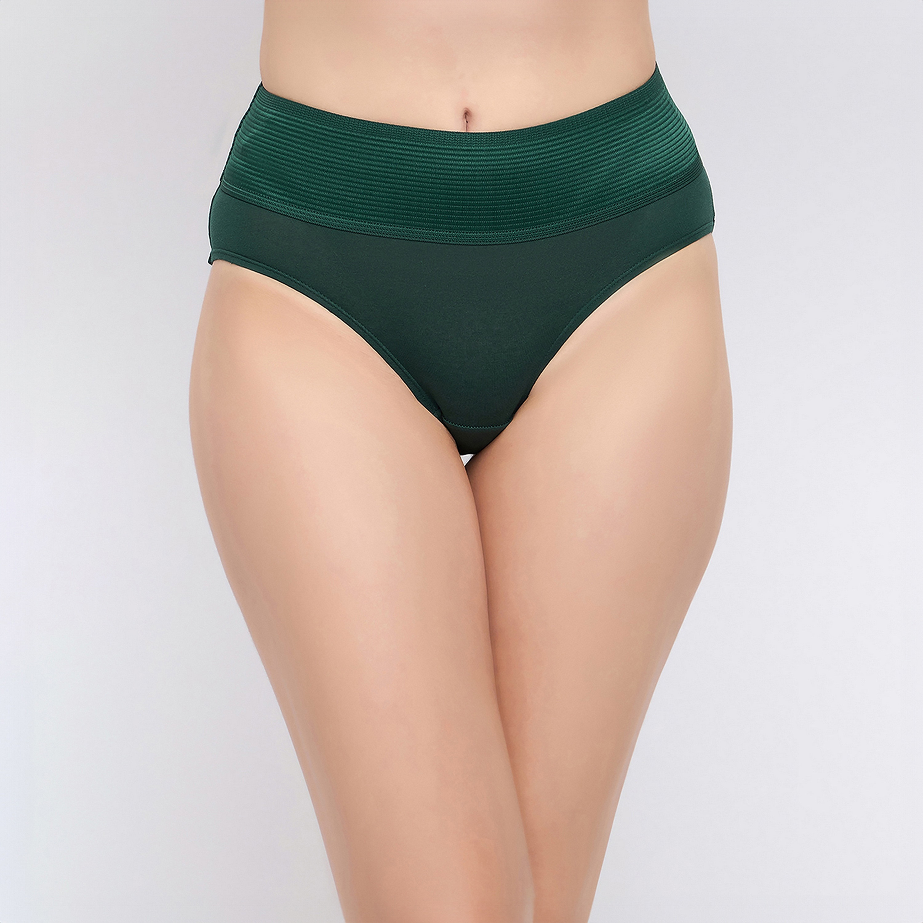 مجموعة من قطعتين من سراويل داخلية هيبستر نسائية عالية الخصر تامي تاكر من كلوفيا - قطن-women-clothing-lingerie-panties-image-2
