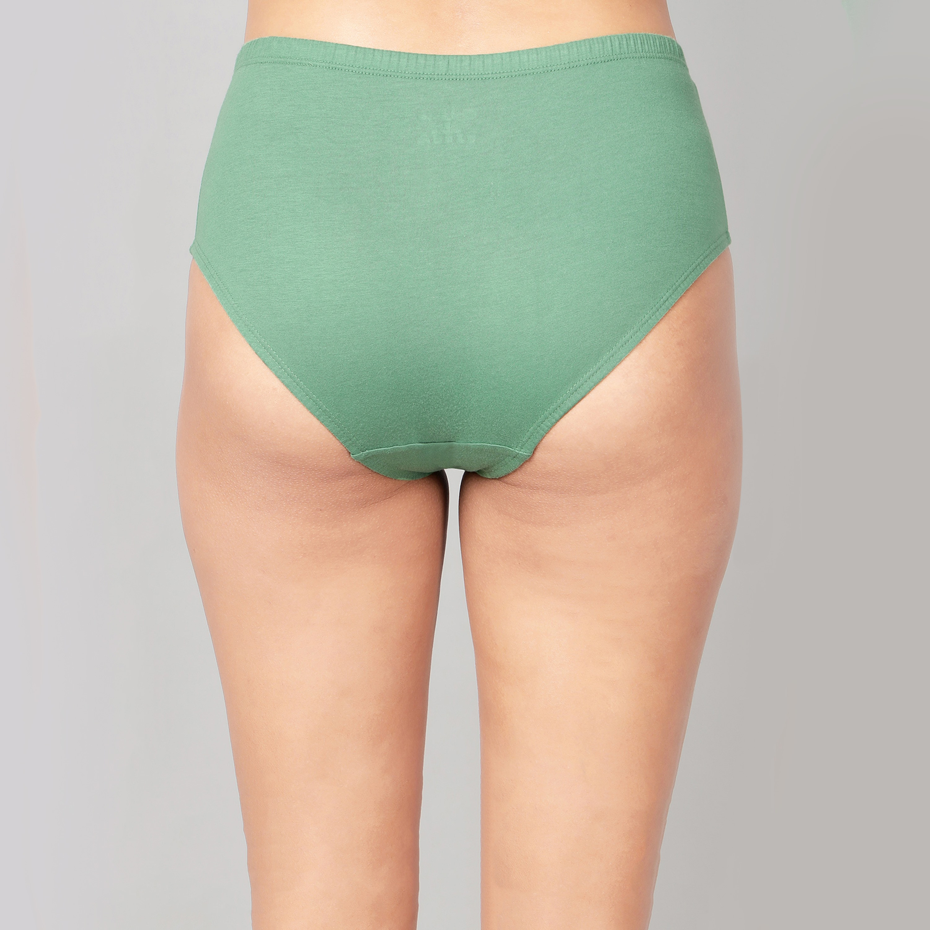 طقم 3 قطع سراويل "هيبستر" نسائية بخصر متوسط مع مطاط داخلي من كلوفيا - قطن 100%
-women-clothing-lingerie-panties-image-6