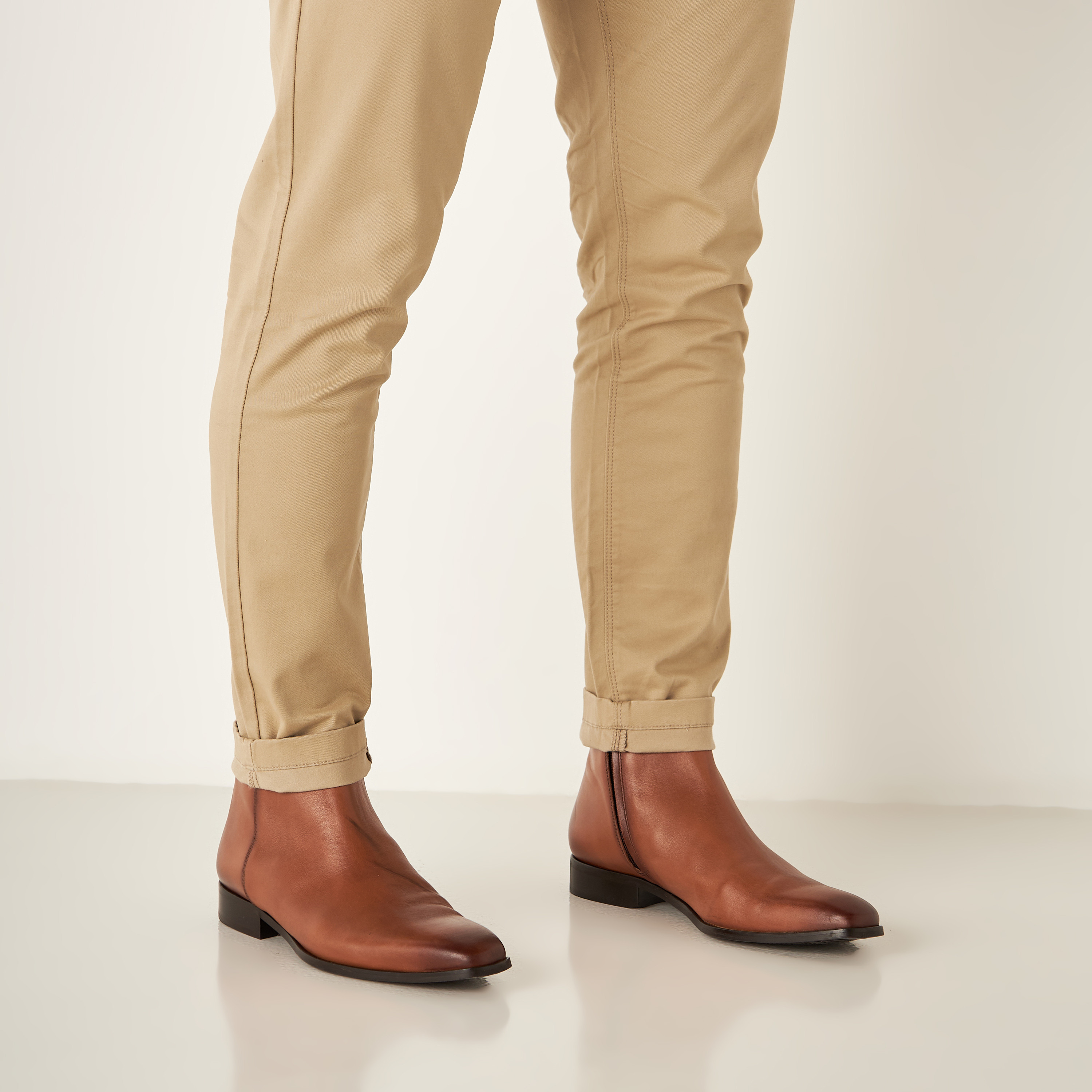 Chelsea boots outlet with zipper men's