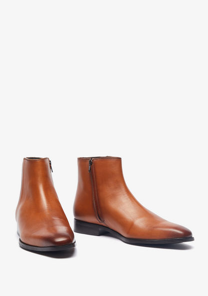 Duchini Men's Chelsea Boots with Zipper Closure-Men%27s Boots-image-2