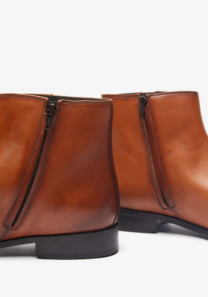 Duchini Men's Chelsea Boots with Zipper Closure-Men%27s Boots-image-3