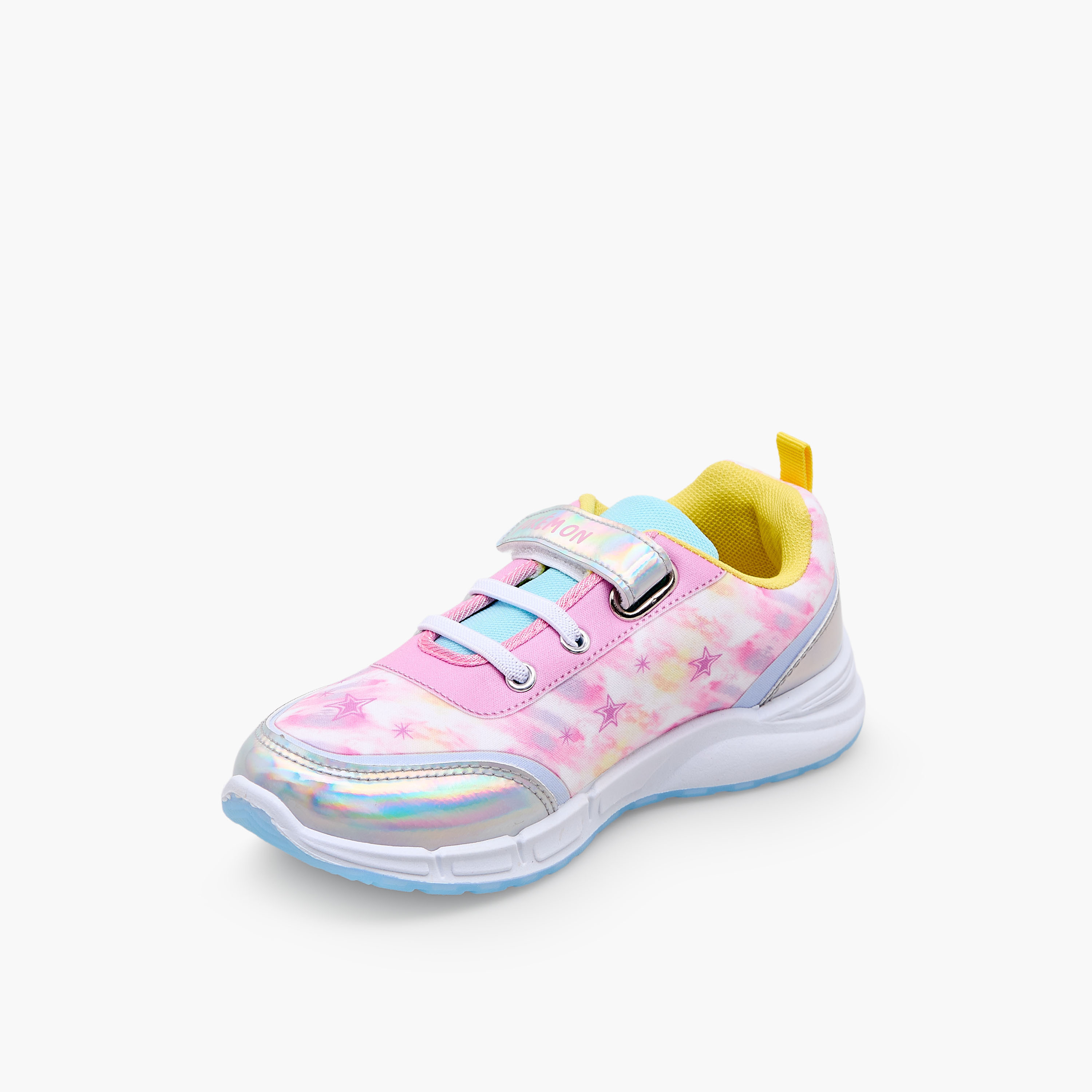 Pokemon Girls Pikachu Print Ankle Sneakers-girls-shoes-sneakers-image-4