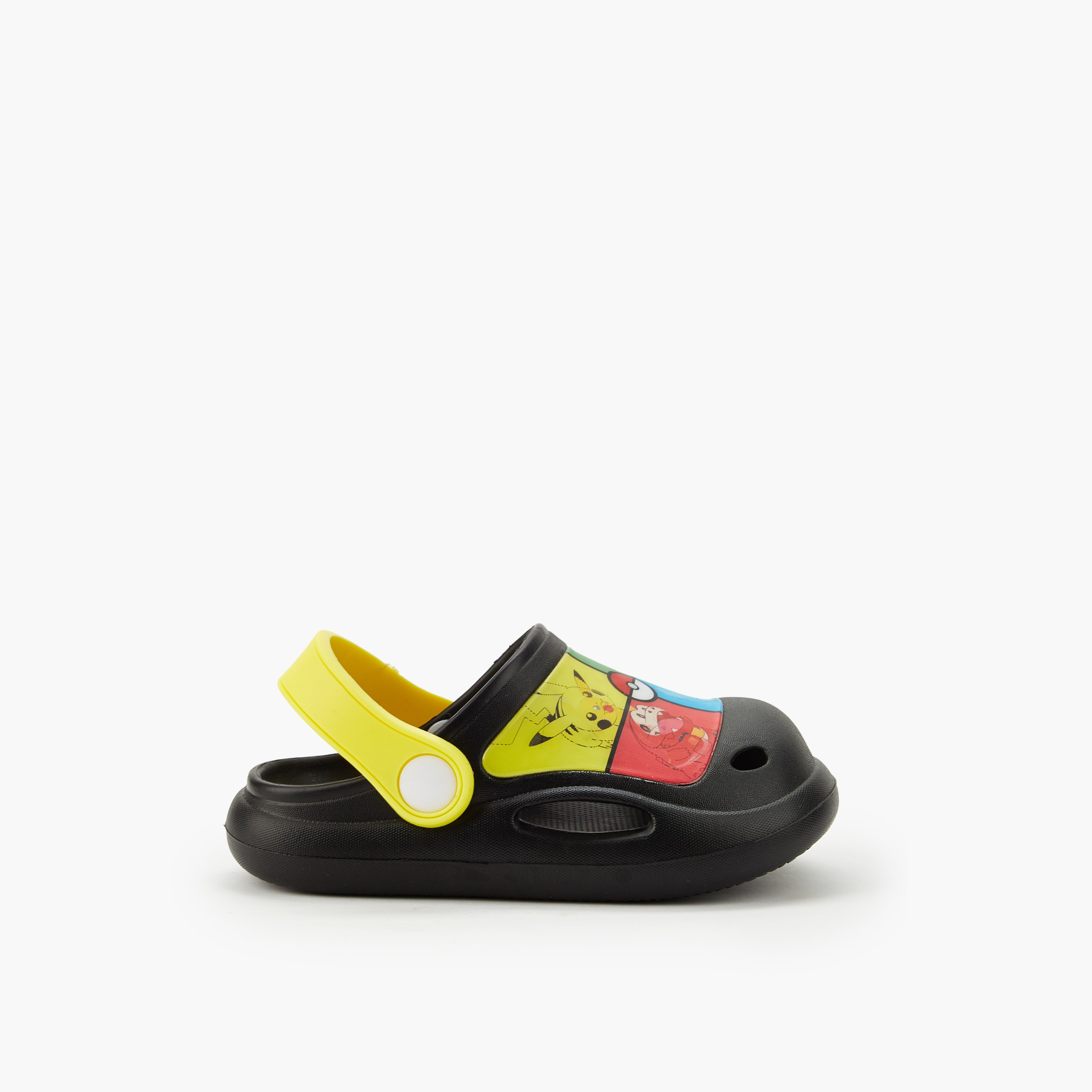 Pokemon Boys Printed Clogs-boys-shoes-flipflopsandslides-image-3