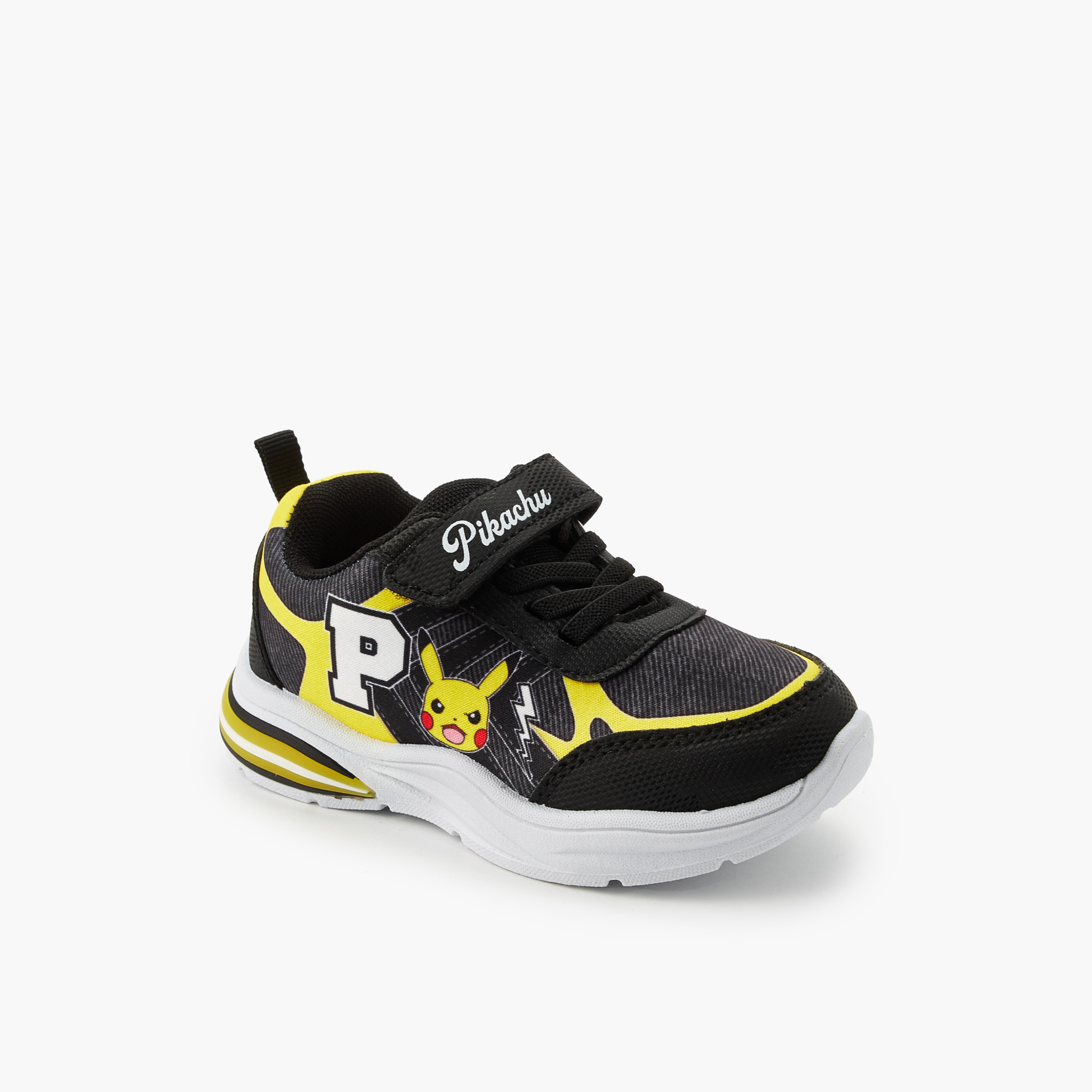 Pokemon Boys Light-Up Hook & Loop Ankle Sneakers-boys-shoes-sneakers-image-2