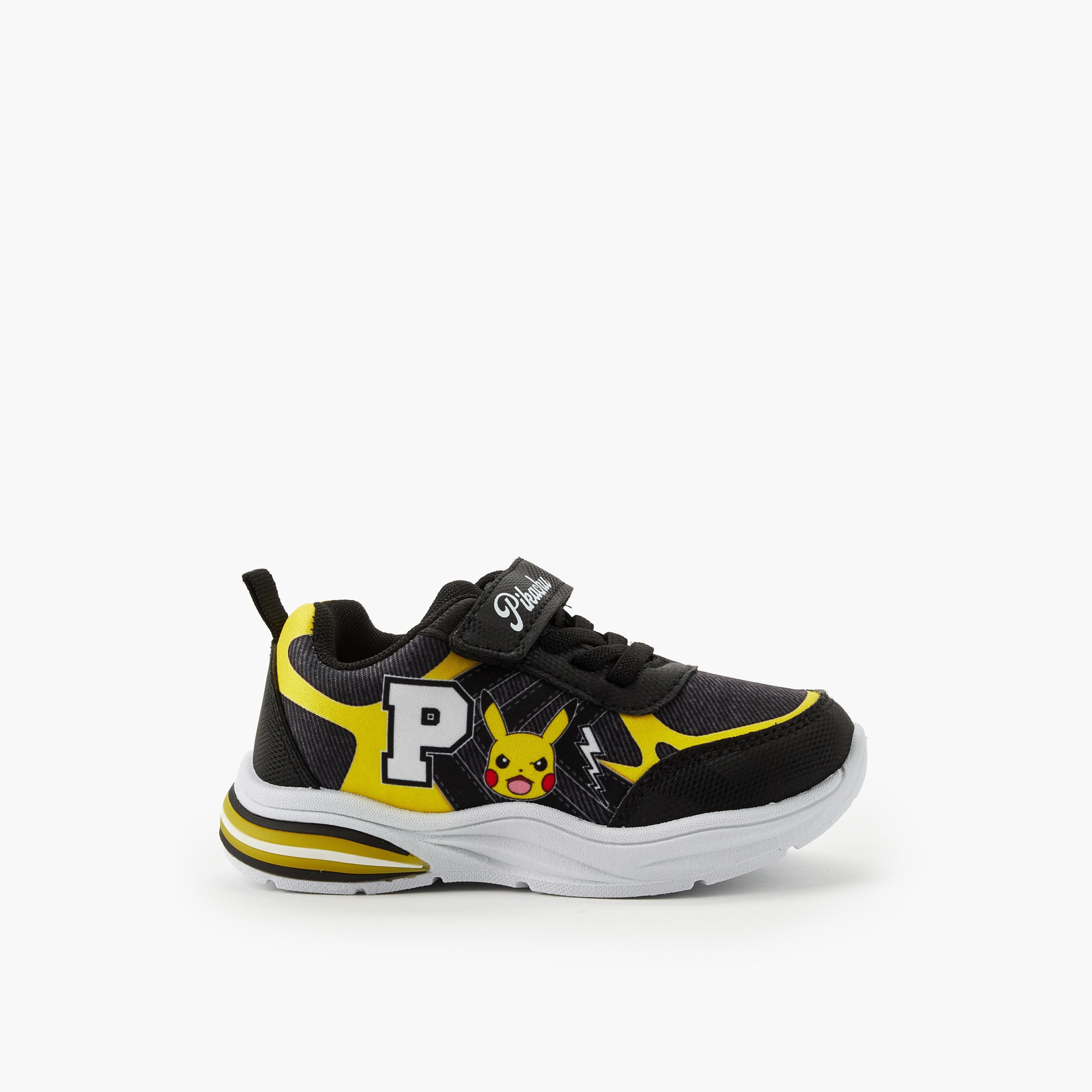 Pokemon Boys Light-Up Hook & Loop Ankle Sneakers-boys-shoes-sneakers-image-3