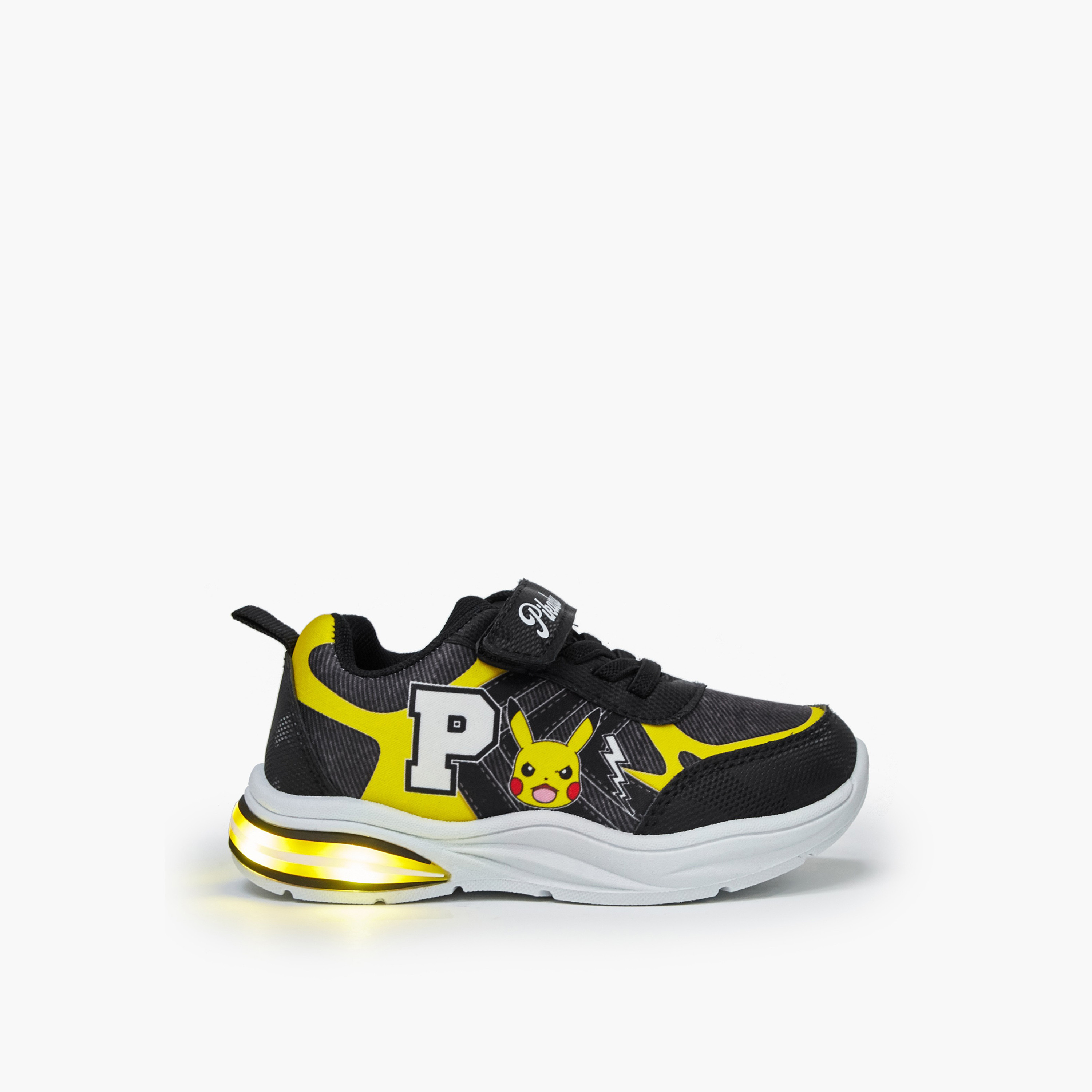 Pokemon Boys Light-Up Hook & Loop Ankle Sneakers-boys-shoes-sneakers-image-6