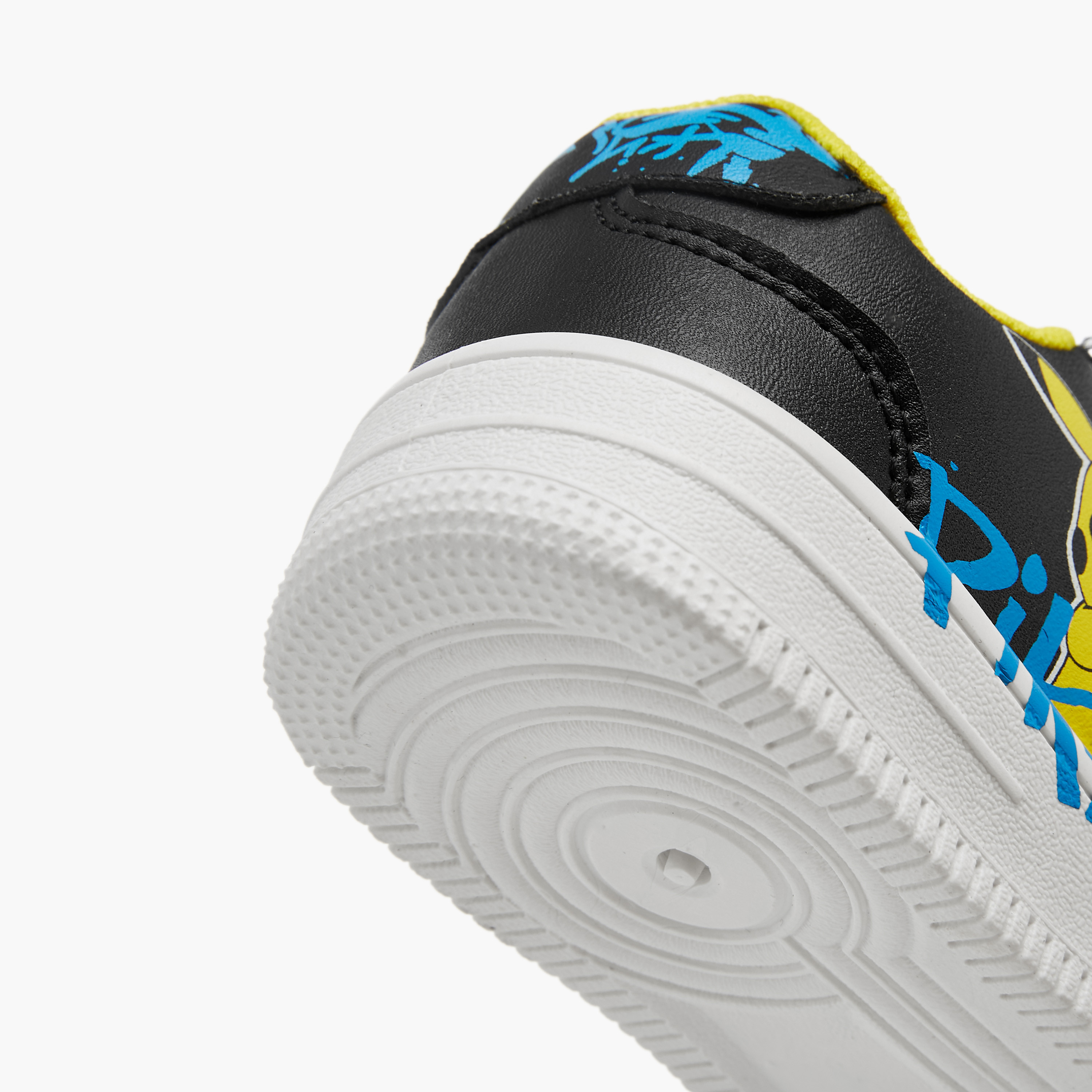 Pokemon Pikachu Print Sneakers with Hook and Loop Closure-boys-shoes-sneakers-image-5