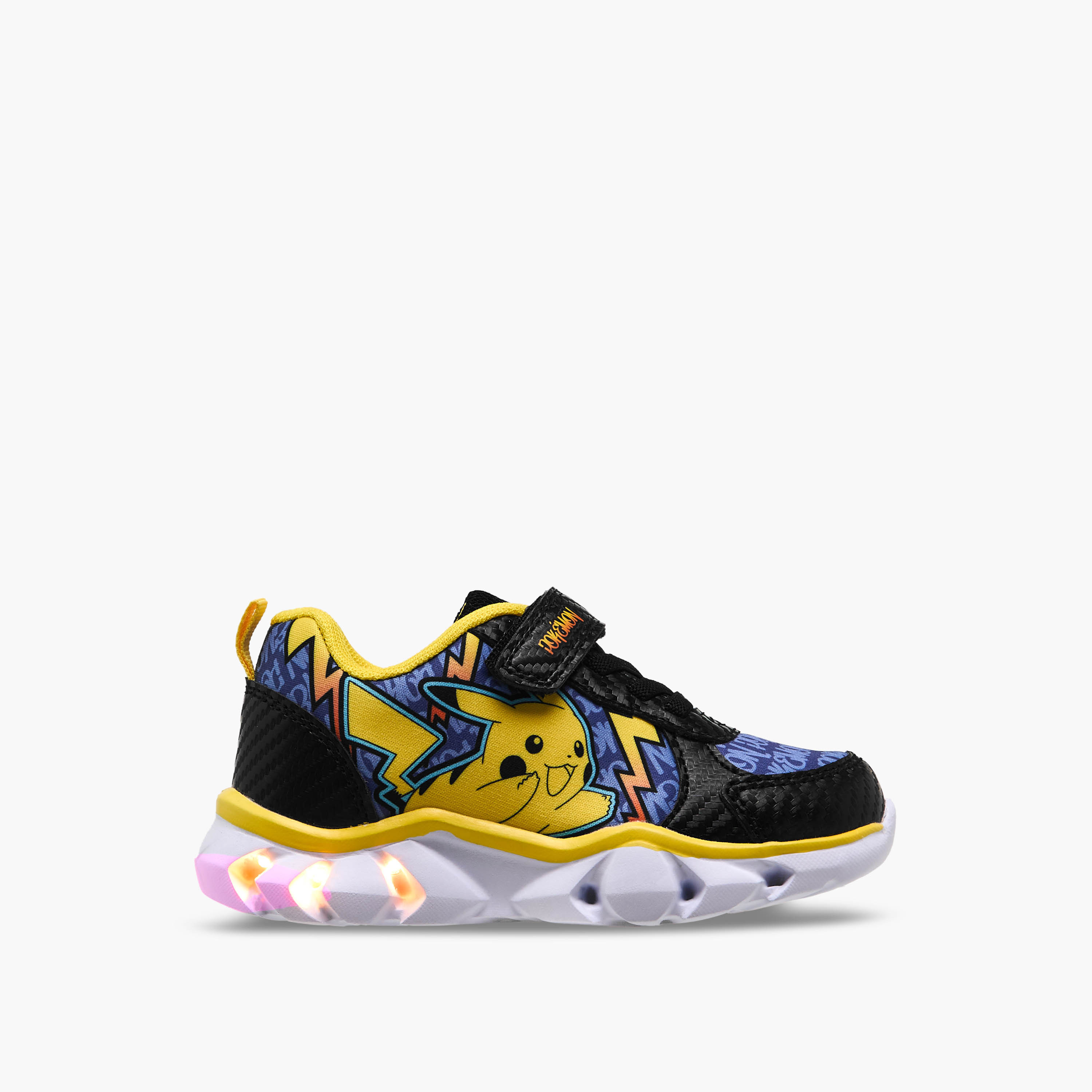 حذاء سنيكرز مضيء بتصميم بوكيمون للأولاد-boys-shoes-sneakers-image-4