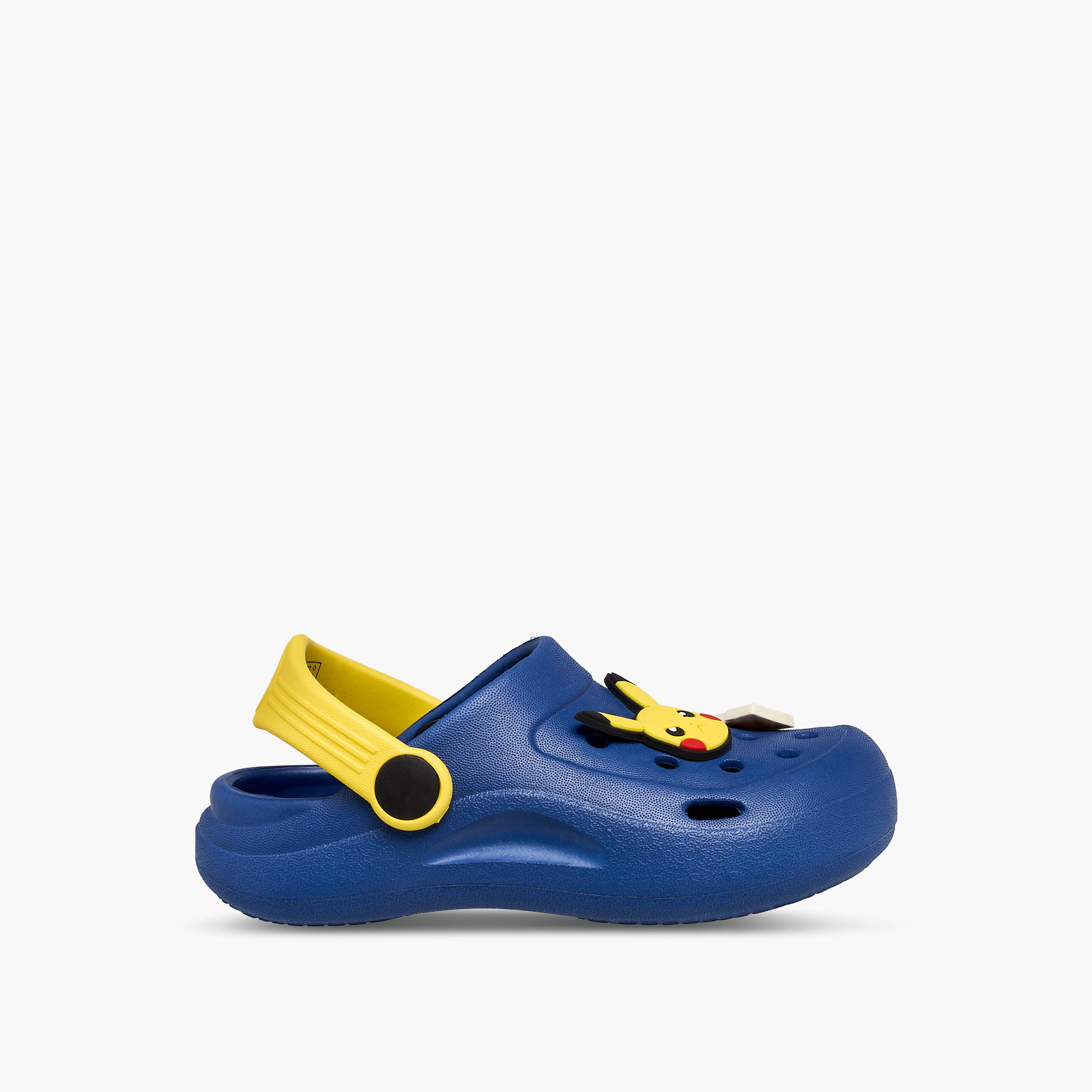 Pokemon Boys Pikachu Charm Detail Clog Sandals-boys-shoes-sandals-image-3