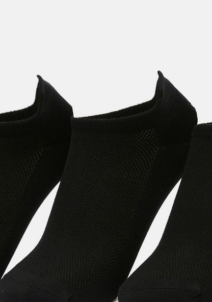 Dash Solid Ankle Length Socks - Set of 3-Men%27s Socks-image-1