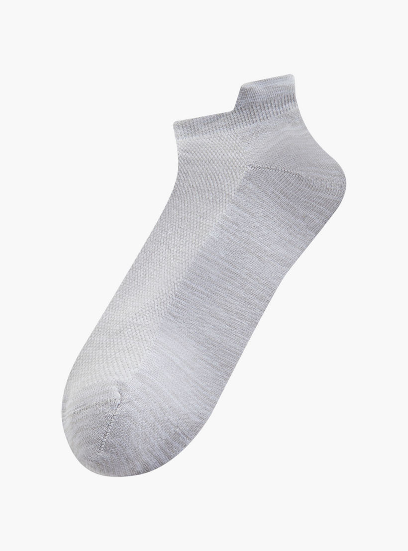 جوارب رياضية بارزة الملمس بطول الكاحل من داش - طقم من 3 أزواج-women-socksandstockings-image-2