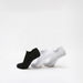 Dash Textured Ankle Length Socks - Set of 3-Women%27s Socks-thumbnailMobile-2
