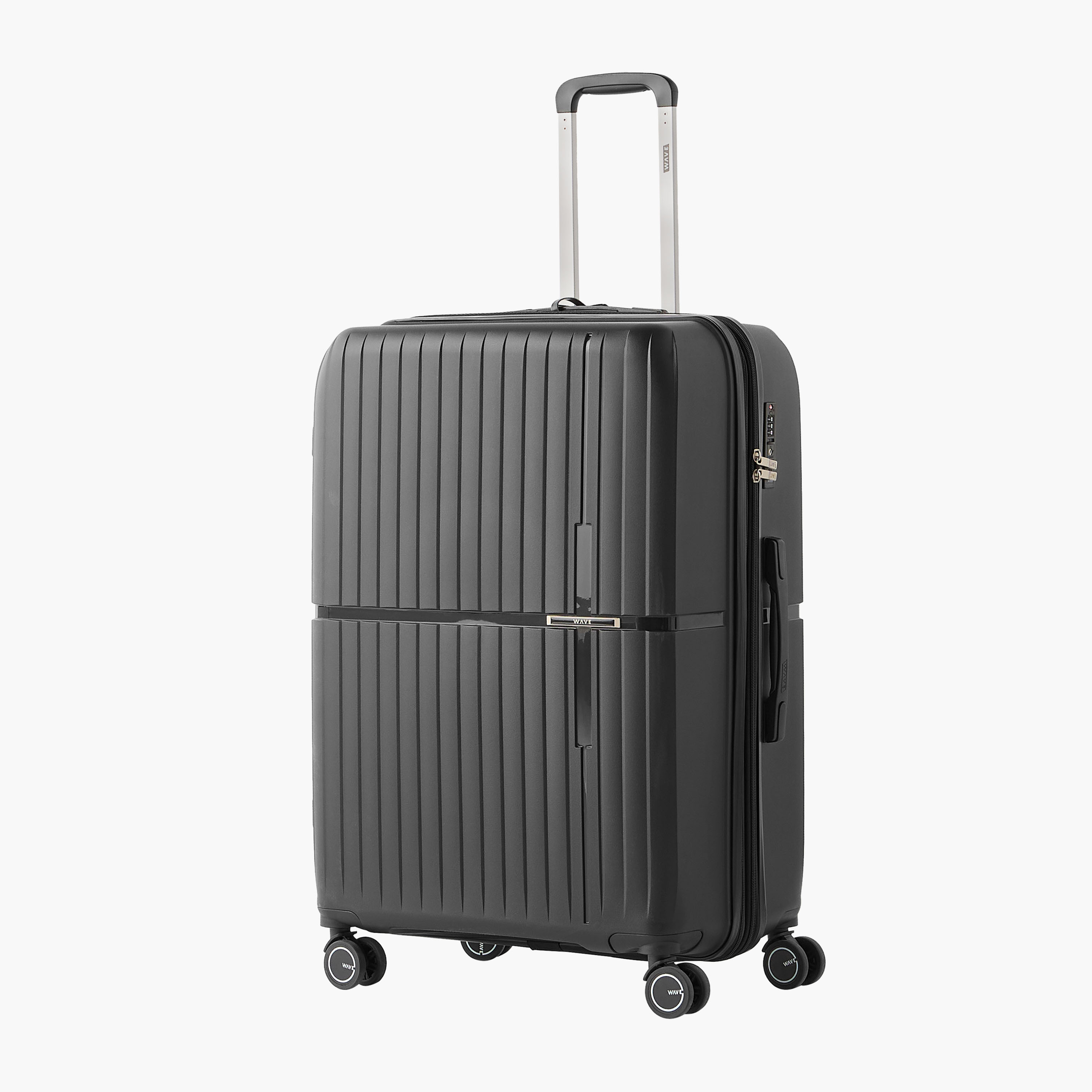 WAVE Solid Hardcase Trolley Bag with Retractable Handle - Set of 3-travel-luggagesandbags-luggage-image-2