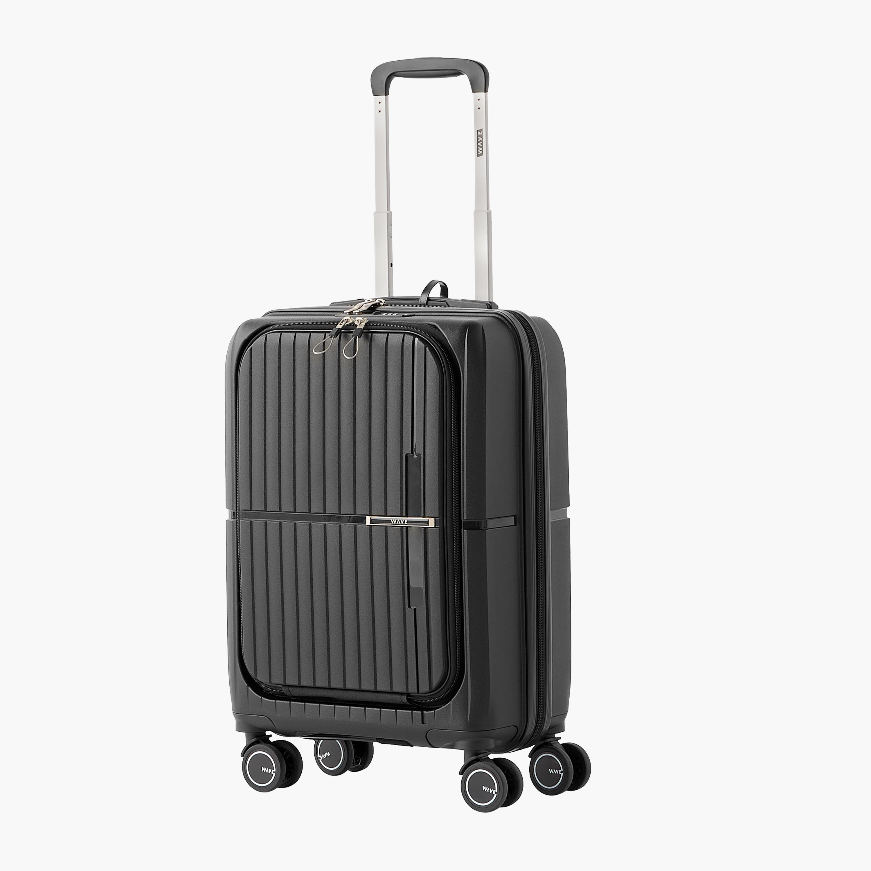 WAVE Solid Hardcase Trolley Bag with Retractable Handle - Set of 3-travel-luggagesandbags-luggage-image-4