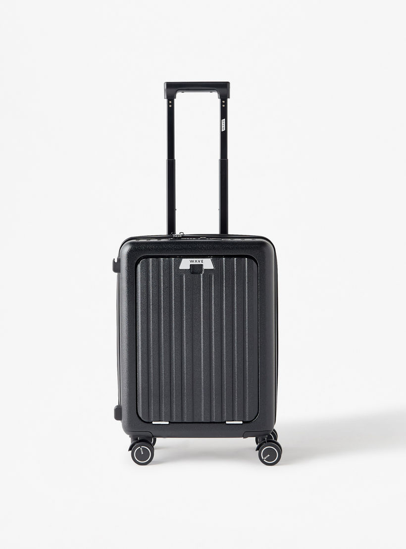 شنطة ترولي صلبة بارزة الملمس بمقبض قابل للسحب من ويف - شنطة شحن 20 بوصة-travel-luggagesandbags-luggage-image-1