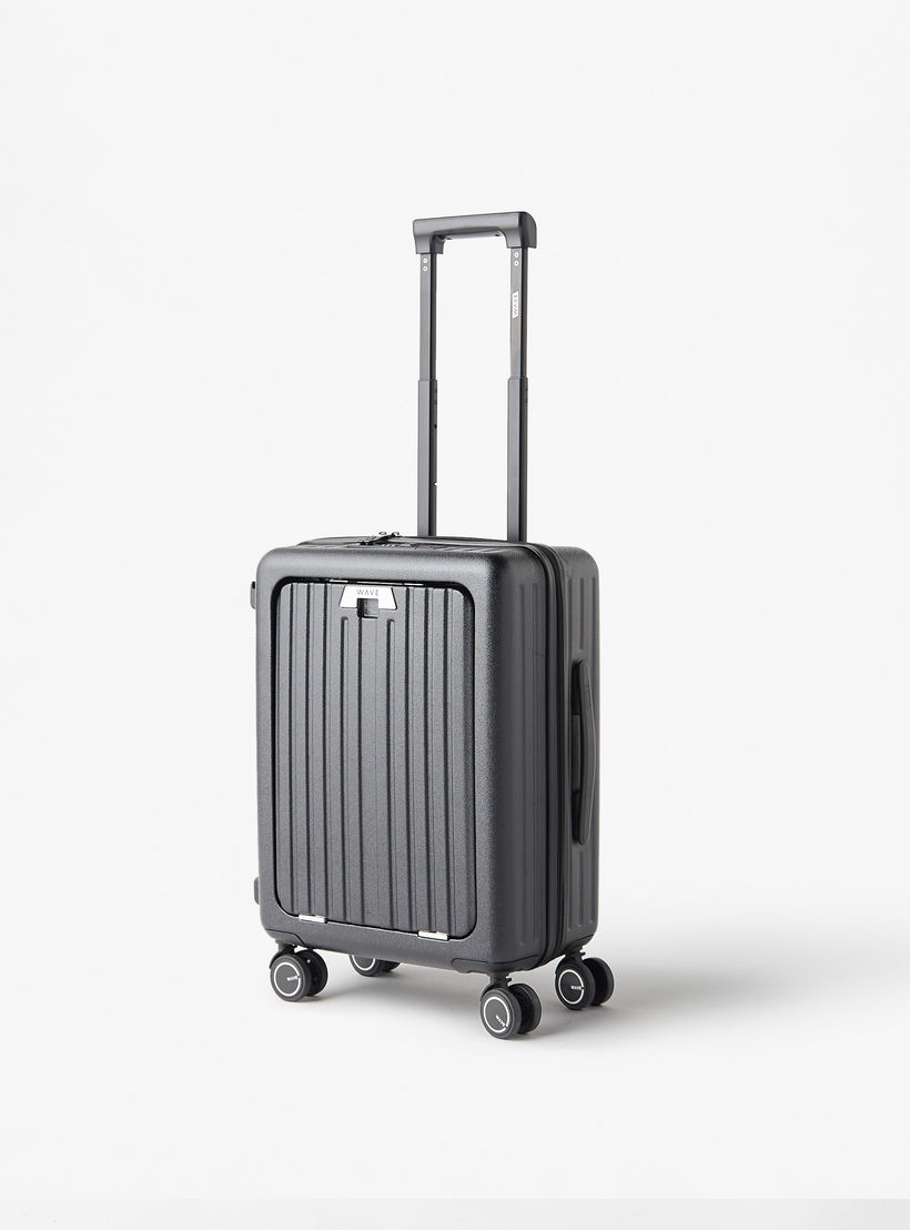 شنطة ترولي صلبة بارزة الملمس بمقبض قابل للسحب من ويف - شنطة شحن 20 بوصة-travel-luggagesandbags-luggage-image-3