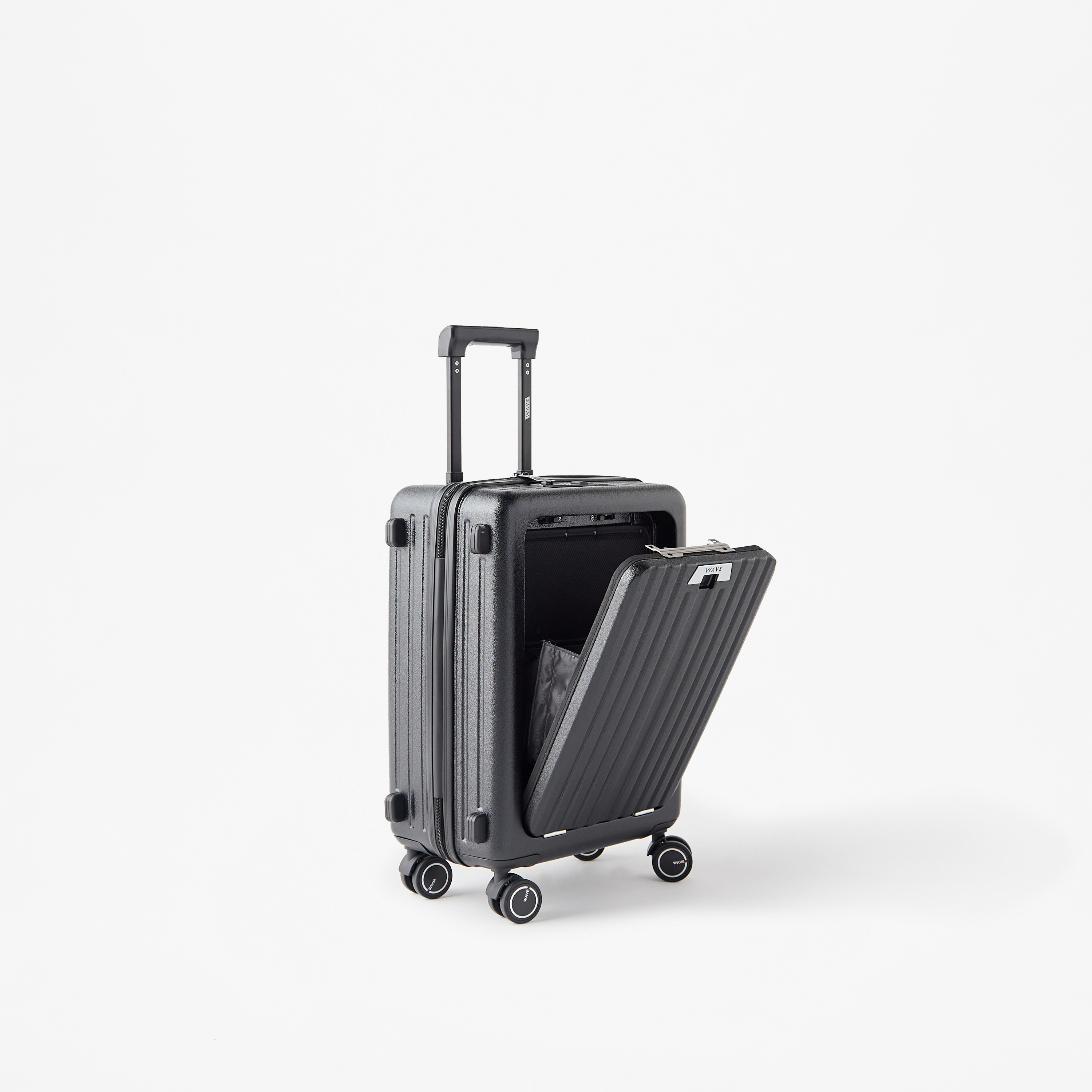 شنطة ترولي صلبة بارزة الملمس بمقبض قابل للسحب من ويف - شنطة شحن 20 بوصة-travel-luggagesandbags-luggage-image-5