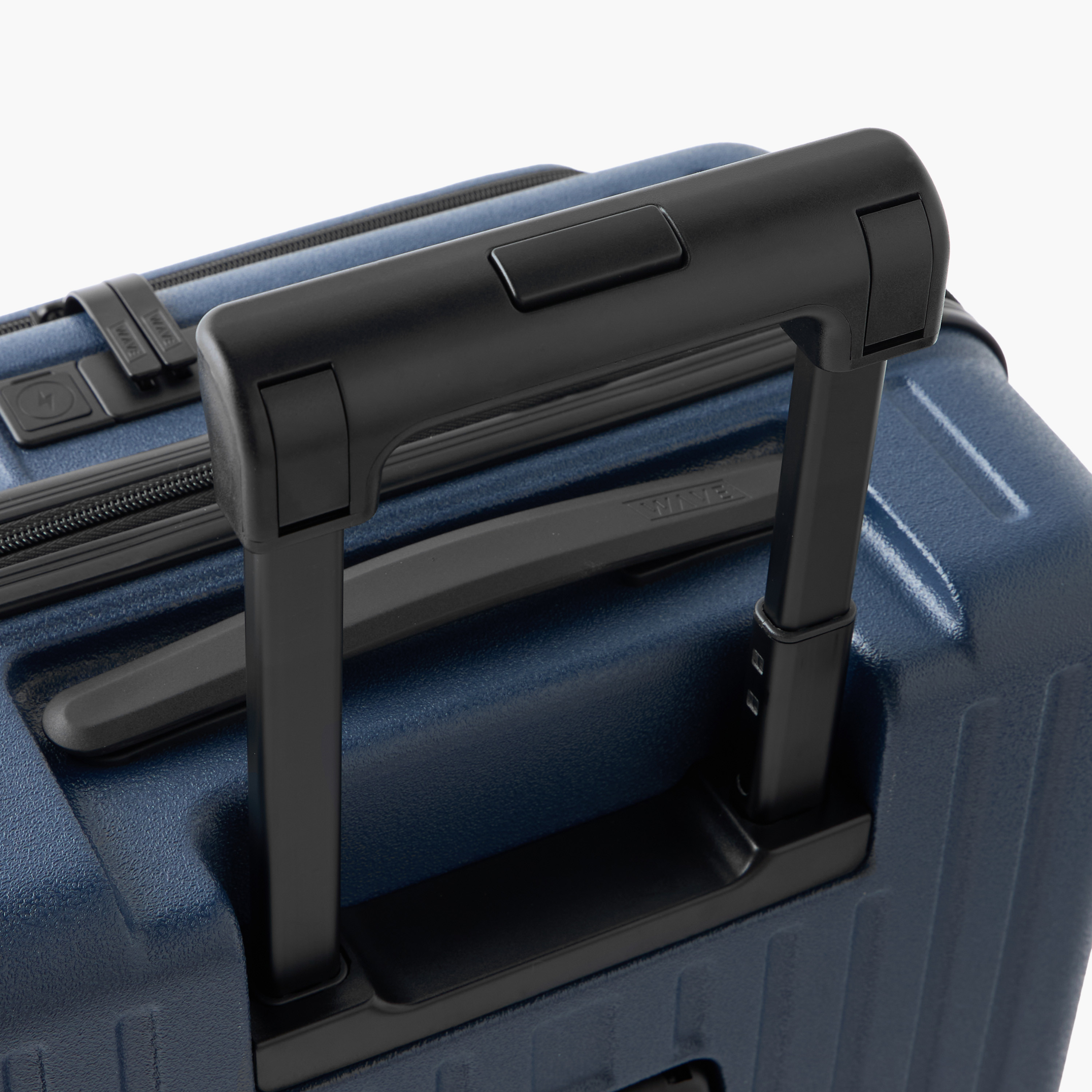 WAVE Textured Hardcase Trolley with Retractable Handle - 20 Inches Check-in Bag-travel-luggagesandbags-luggage-image-6