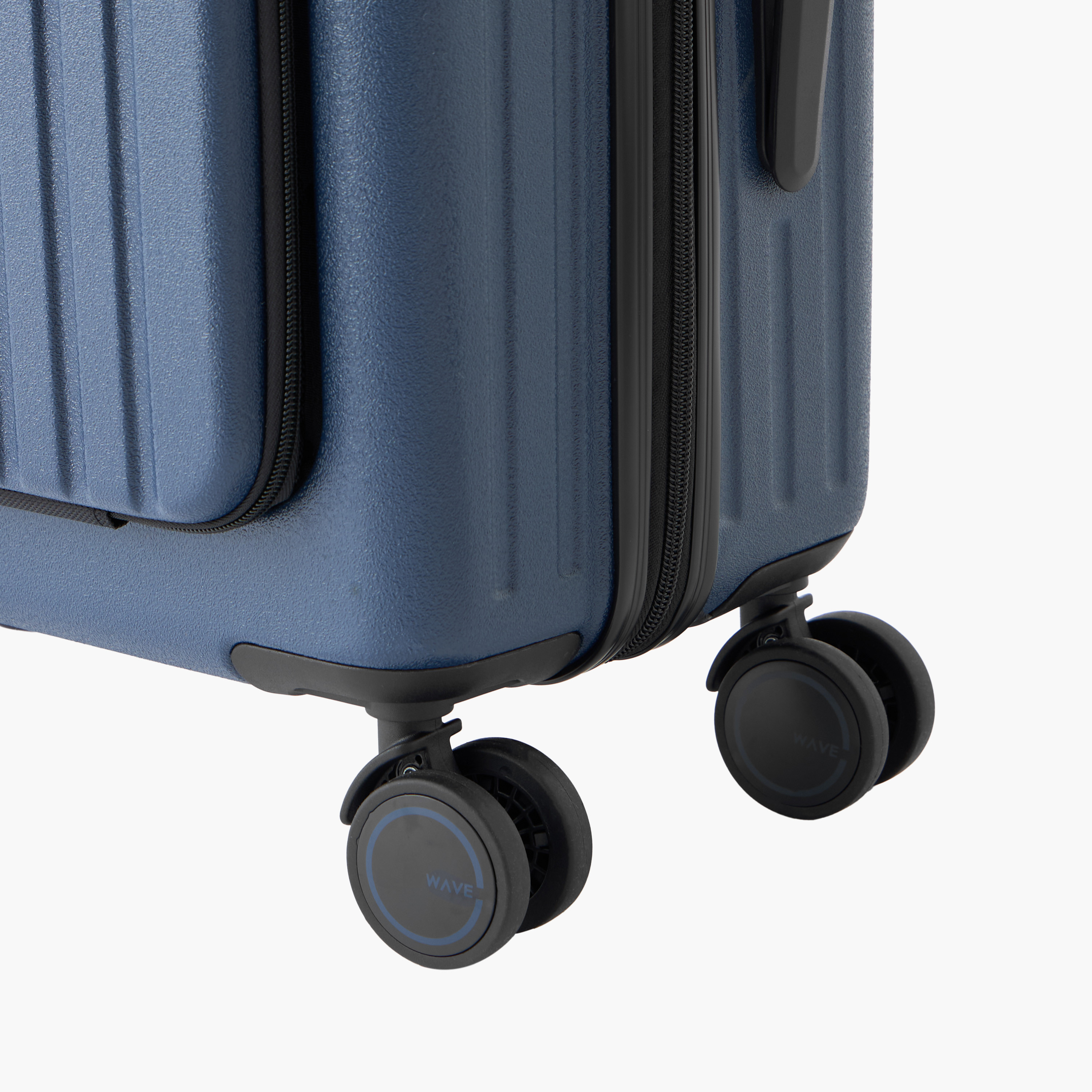 WAVE Textured Hardcase Trolley with Retractable Handle - 20 Inches Check-in Bag-travel-luggagesandbags-luggage-image-7
