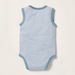 Juniors Striped Sleeveless Bodysuit with Snap Button Closure-Bodysuits-thumbnail-2