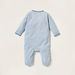 Juniors Striped Closed Feet Sleepsuit with Long Sleeves and Button Closure-Sleepsuits-thumbnail-2