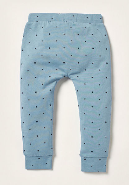 Juniors Star Print Pyjama with Drawstring Closure