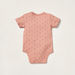 Juniors Heart Print Bodysuit with Short Sleeves and Snap Button Closure-Bodysuits-thumbnail-3