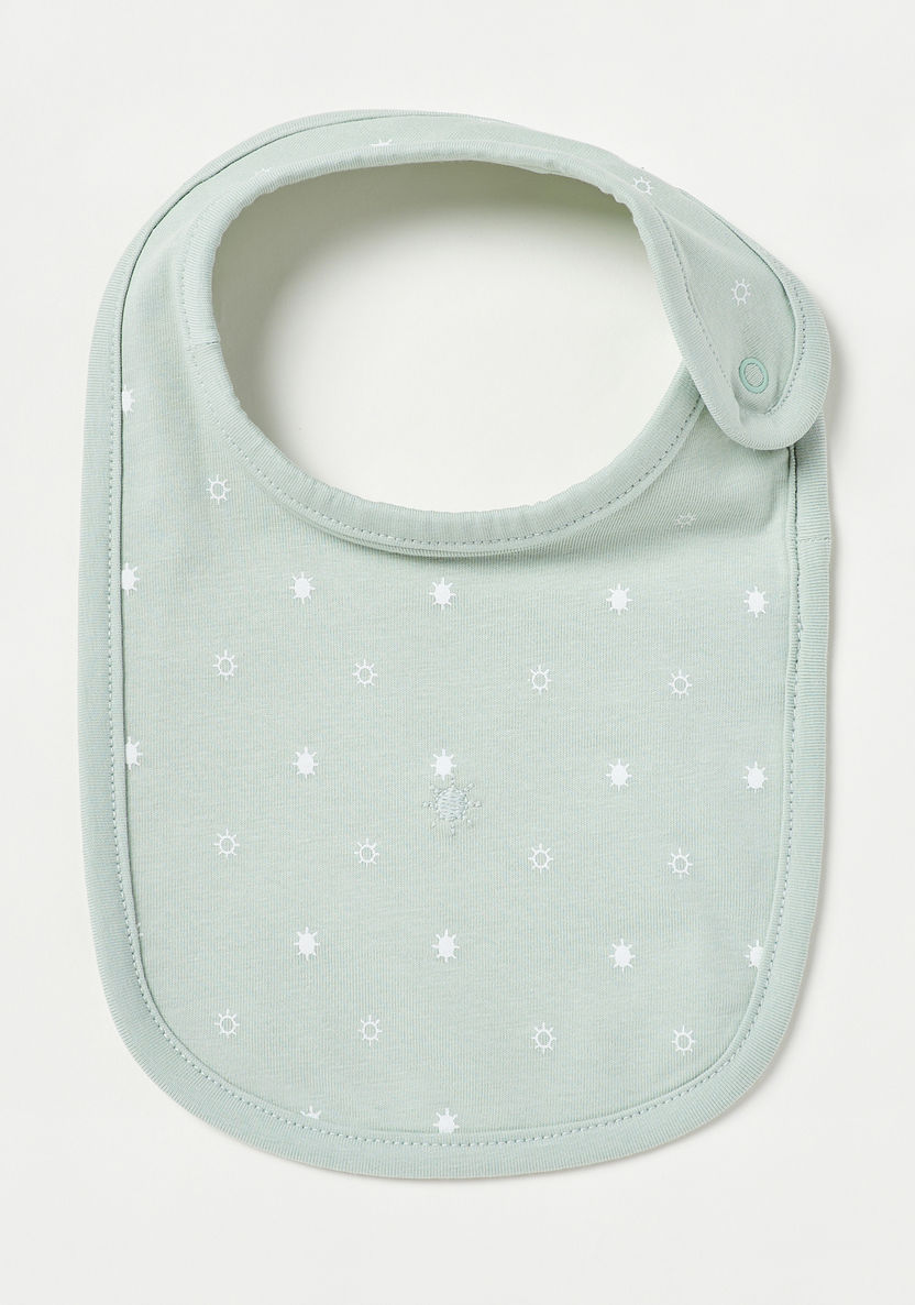 Juniors Printed Bib with Button Closure-Bibs and Burp Cloths-image-2