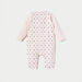 Juniors Heart Print Dungaree and Solid T-shirt Set-Rompers%2C Dungarees and Jumpsuits-thumbnail-5