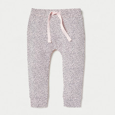 Juniors All-Over Dot Print Joggers with Elasticated Waistband
